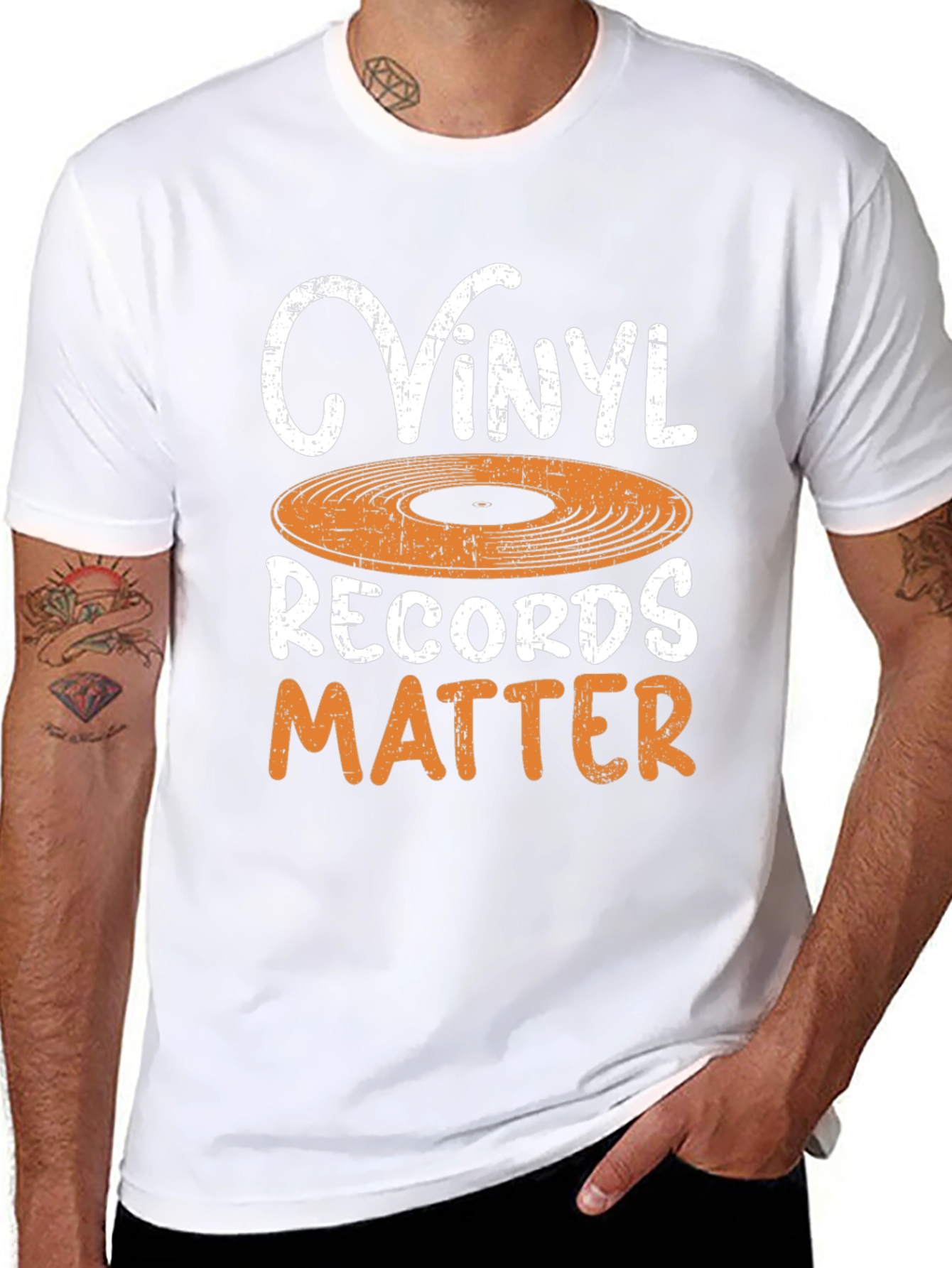 Vinyl Records Matter Graphic T-Shirt
