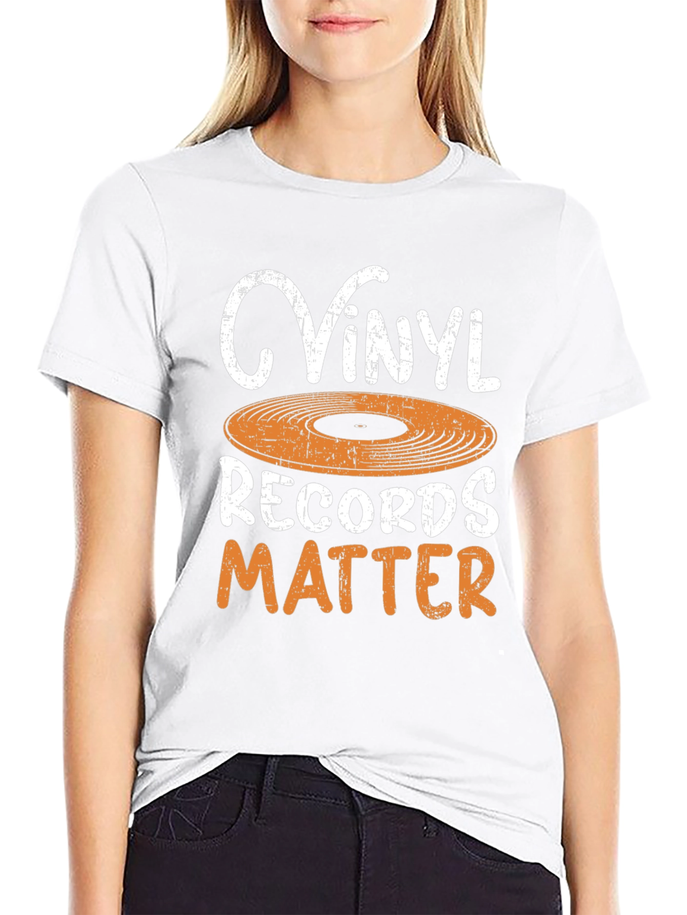 Vinyl Records Matter Graphic T-Shirt