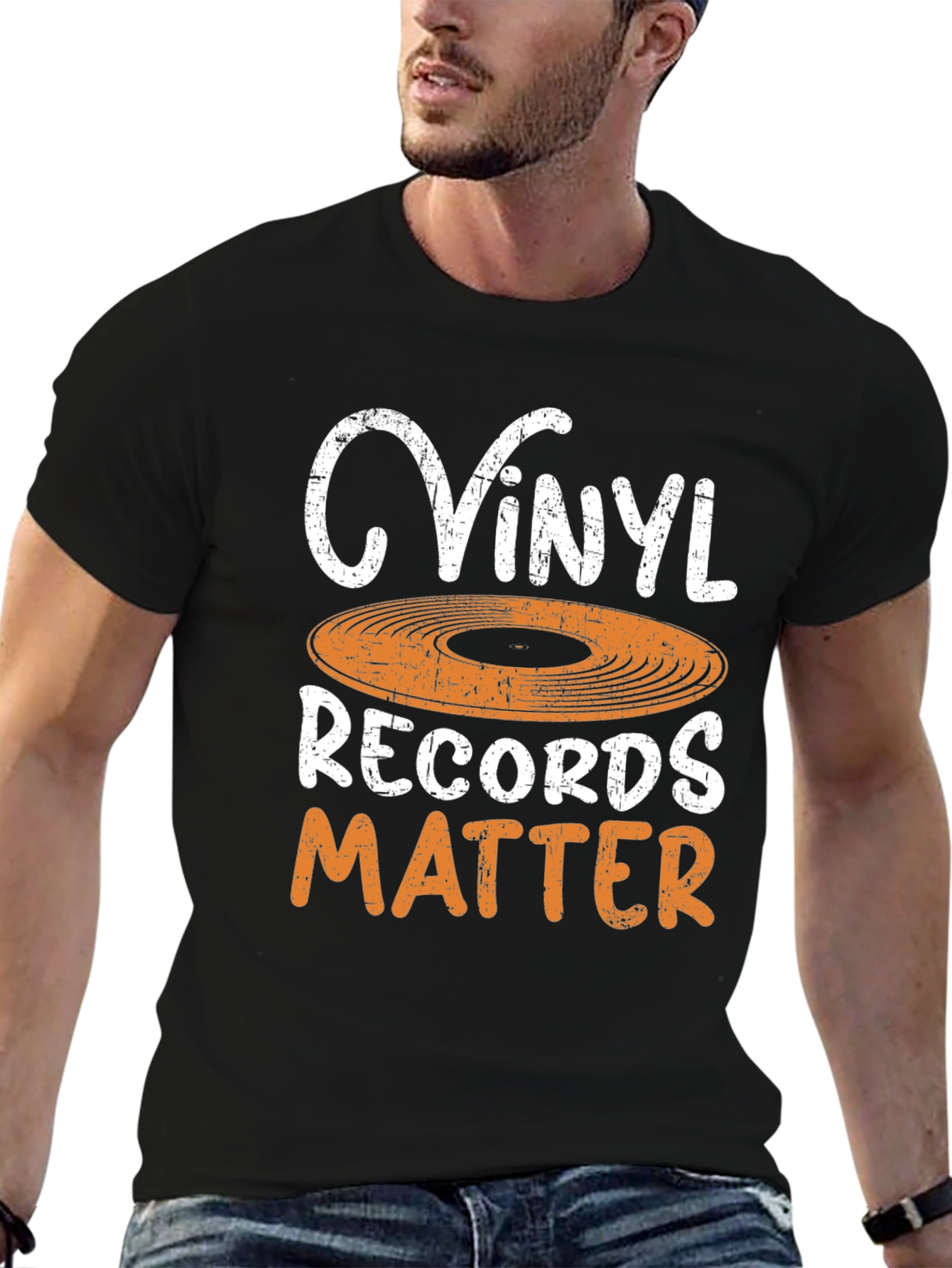 Vinyl Records Matter Graphic T-Shirt