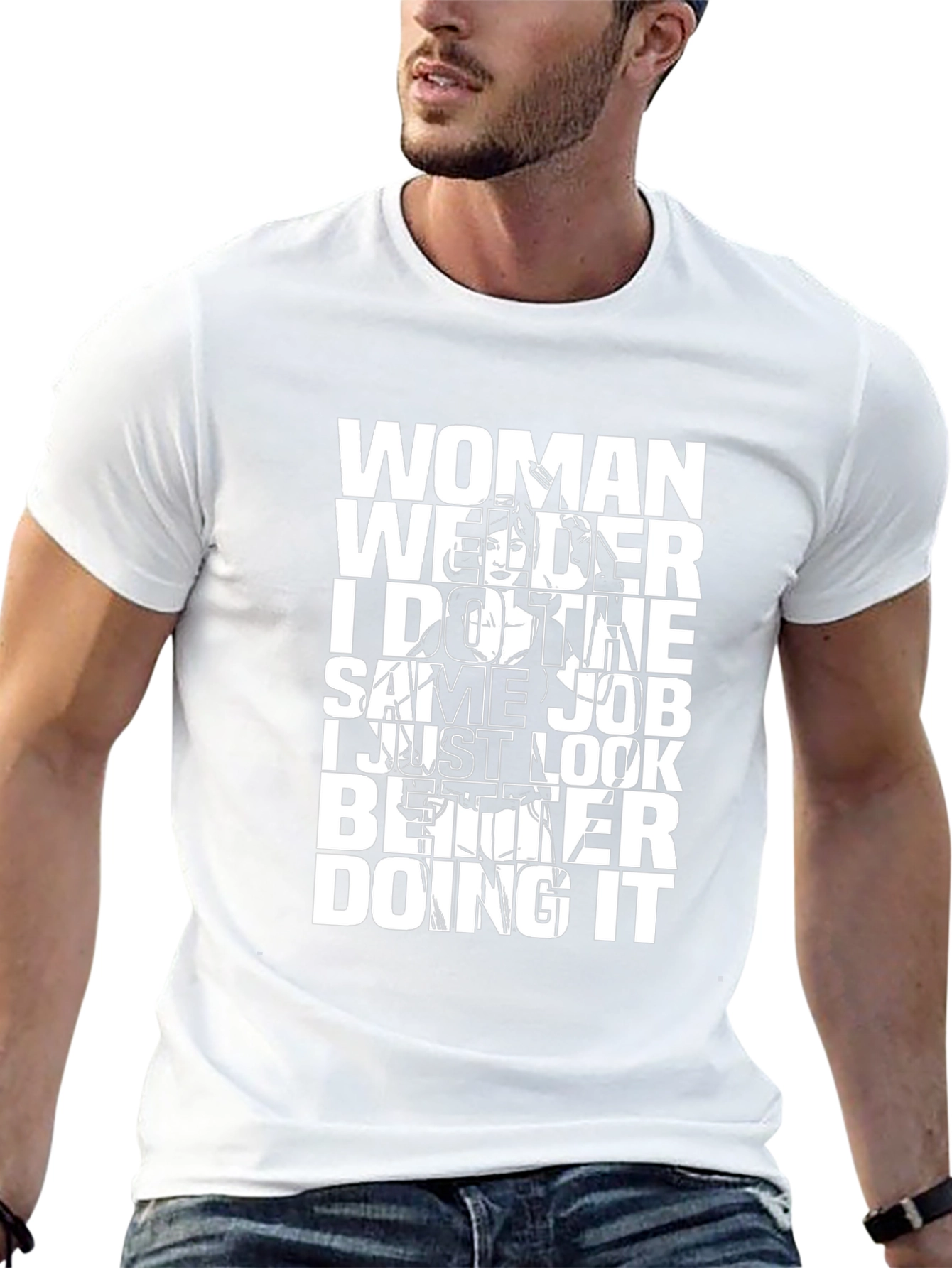 Woman Welder T-Shirt: Same Job Better Look