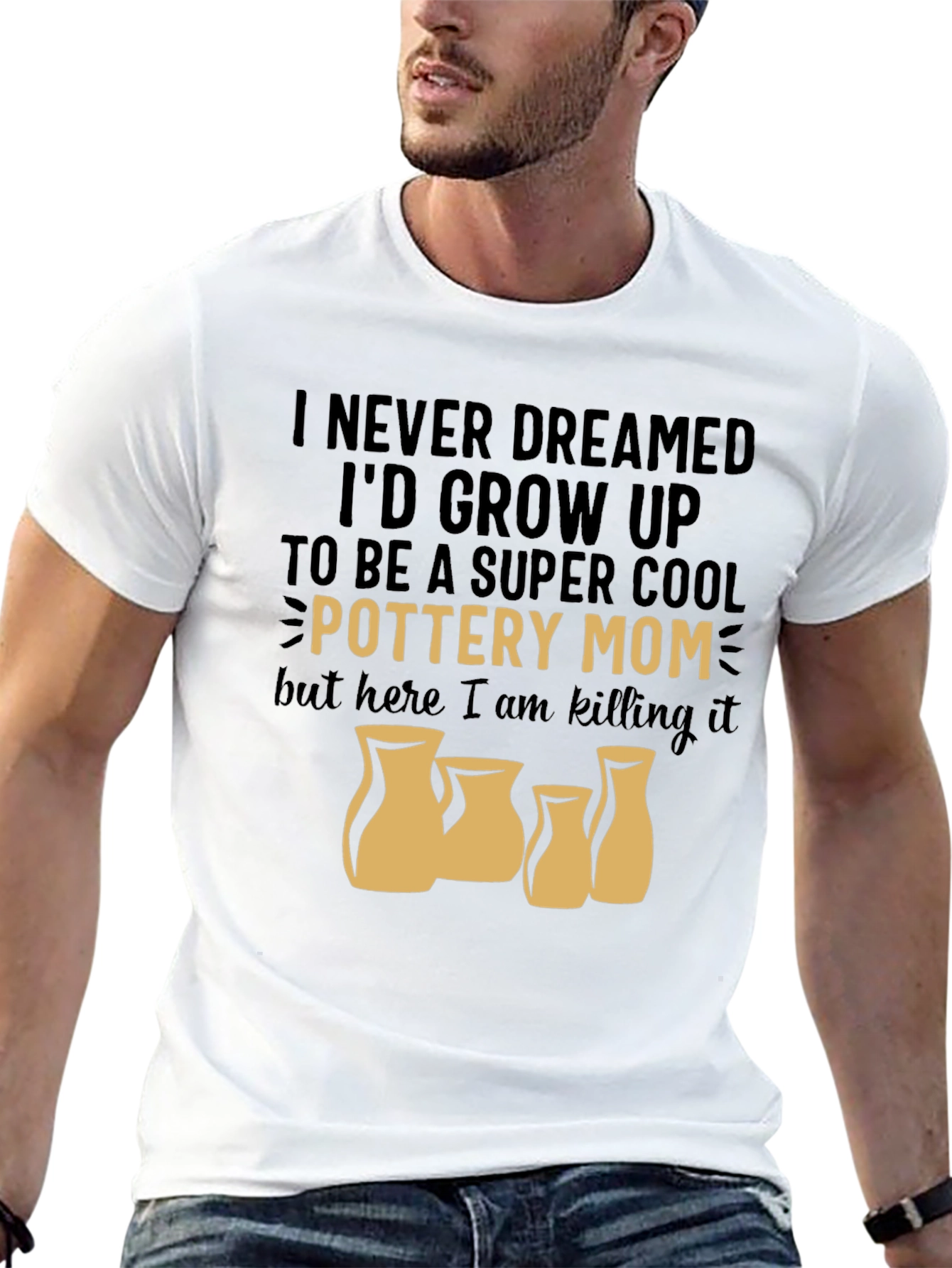 Pottery Mom T-Shirt - Super Cool Clay Artist Tee