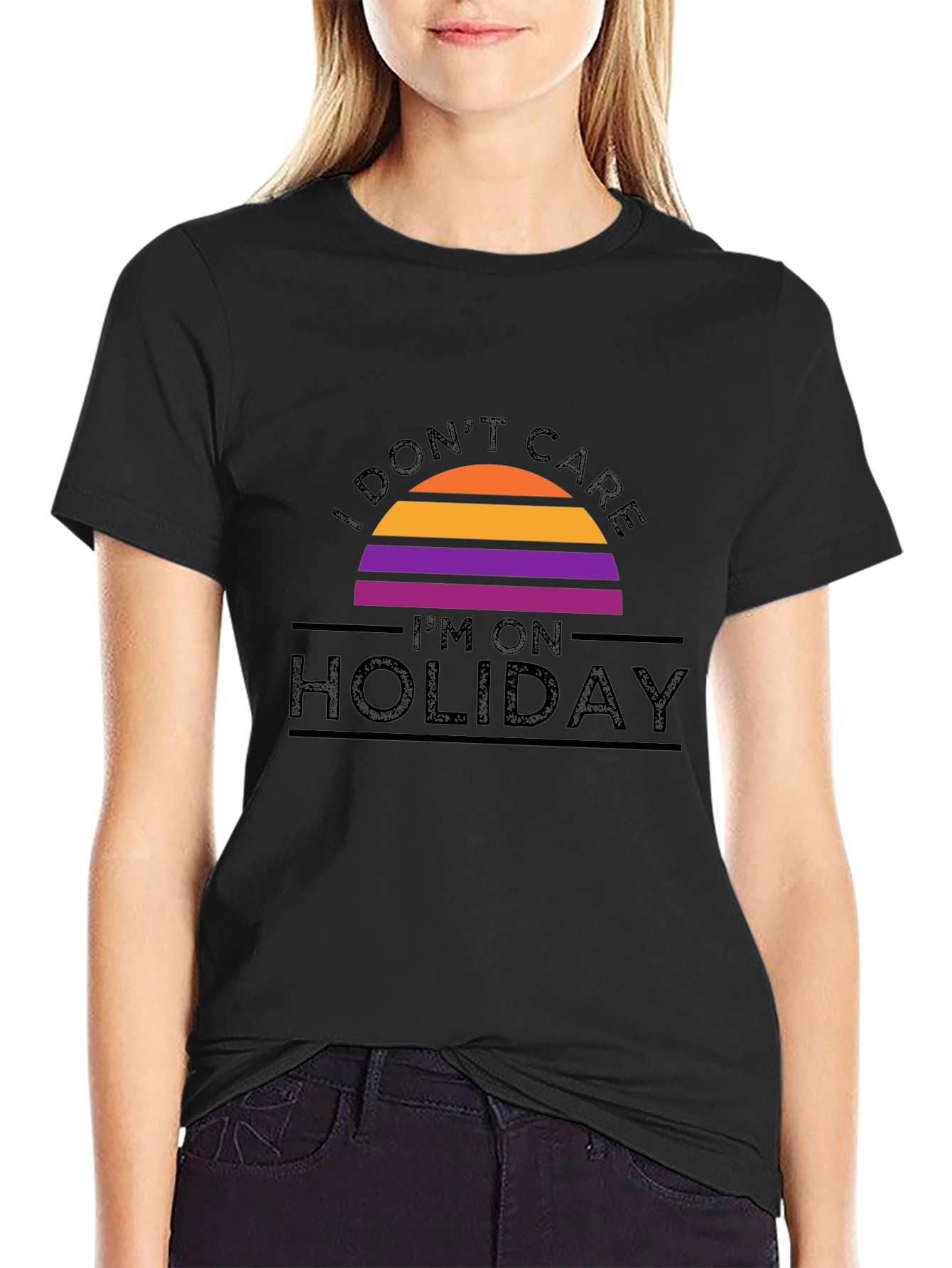 I Dont Care Im On Holiday T-Shirt