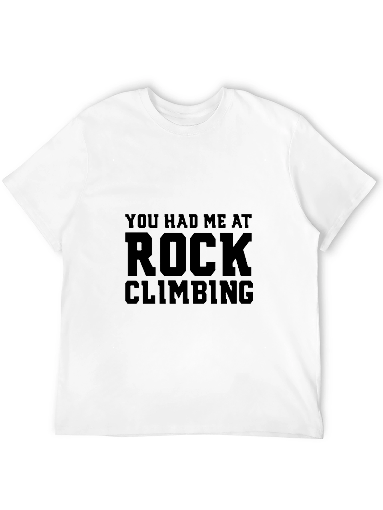 Rock Climbing Graphic Tee Shirt
