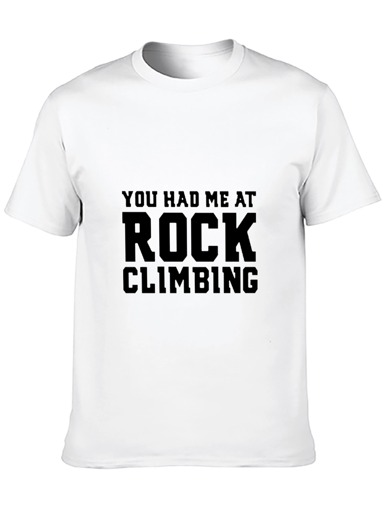 Rock Climbing Graphic Tee Shirt