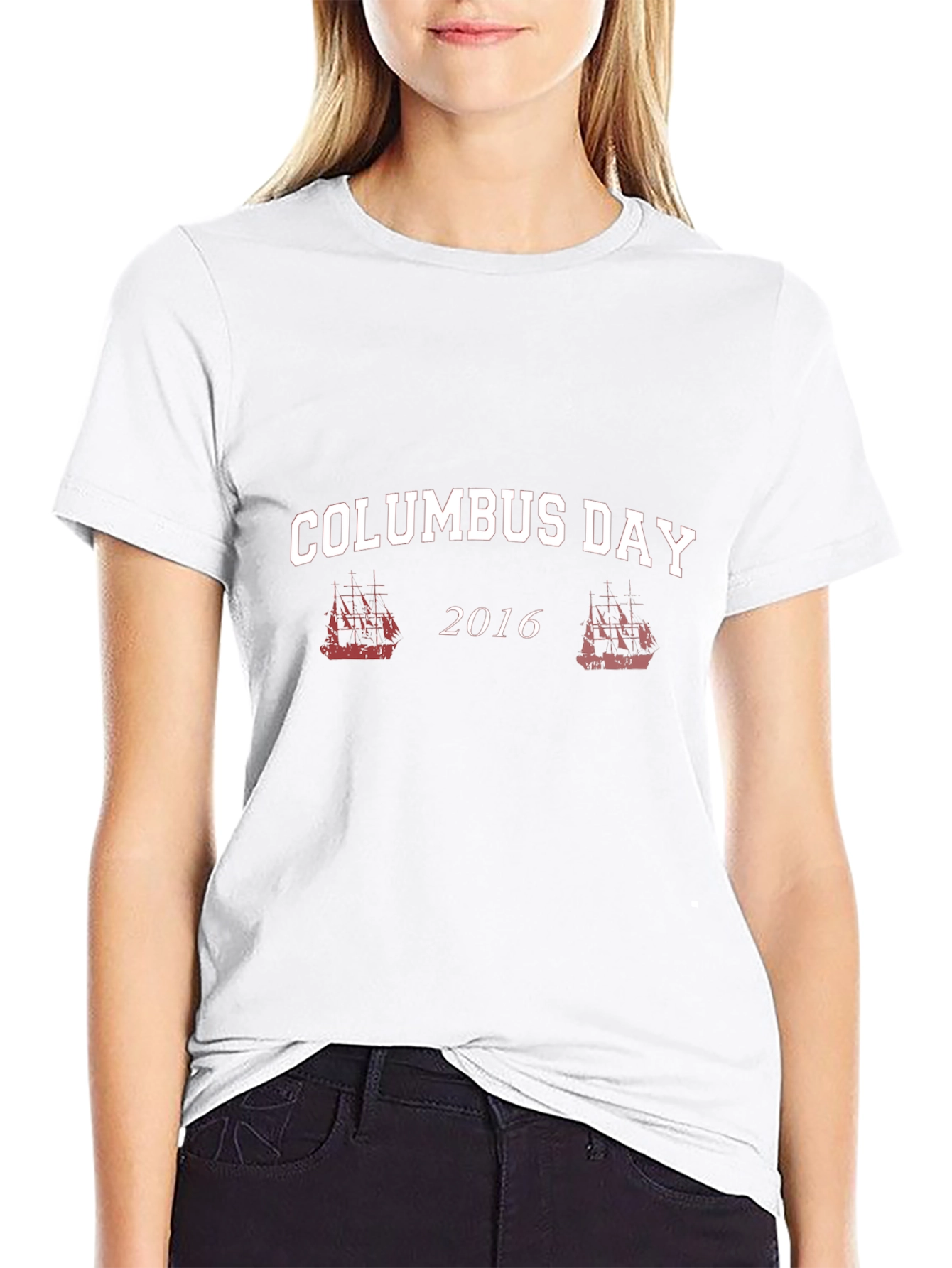 Columbus Day 2016 T-Shirt - Black