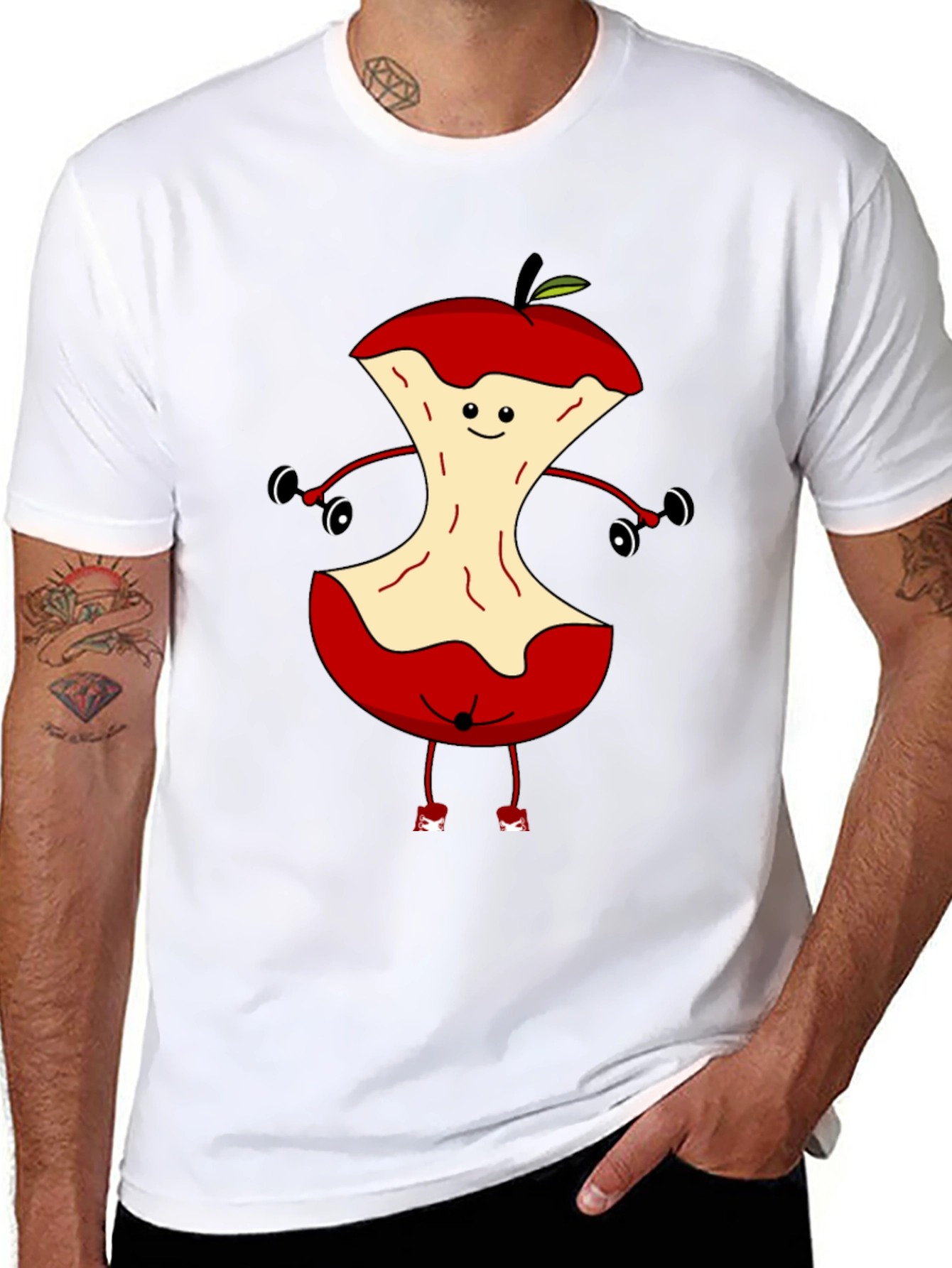 Apple Core Graphic Tee