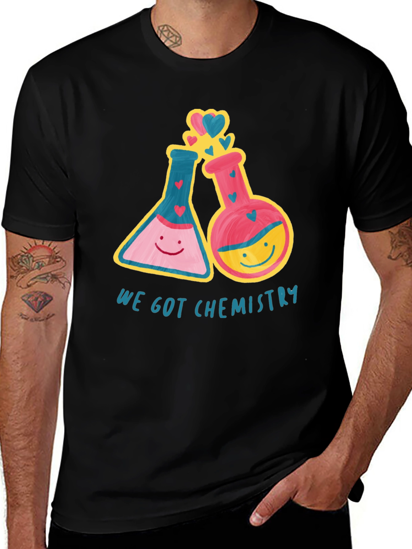 Chemistry Love T-Shirt - Science Valentines Day Tee