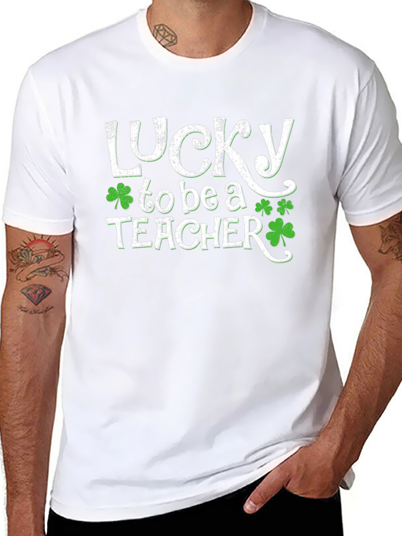 Lucky to be a Teacher St. Patricks Day T-Shirt