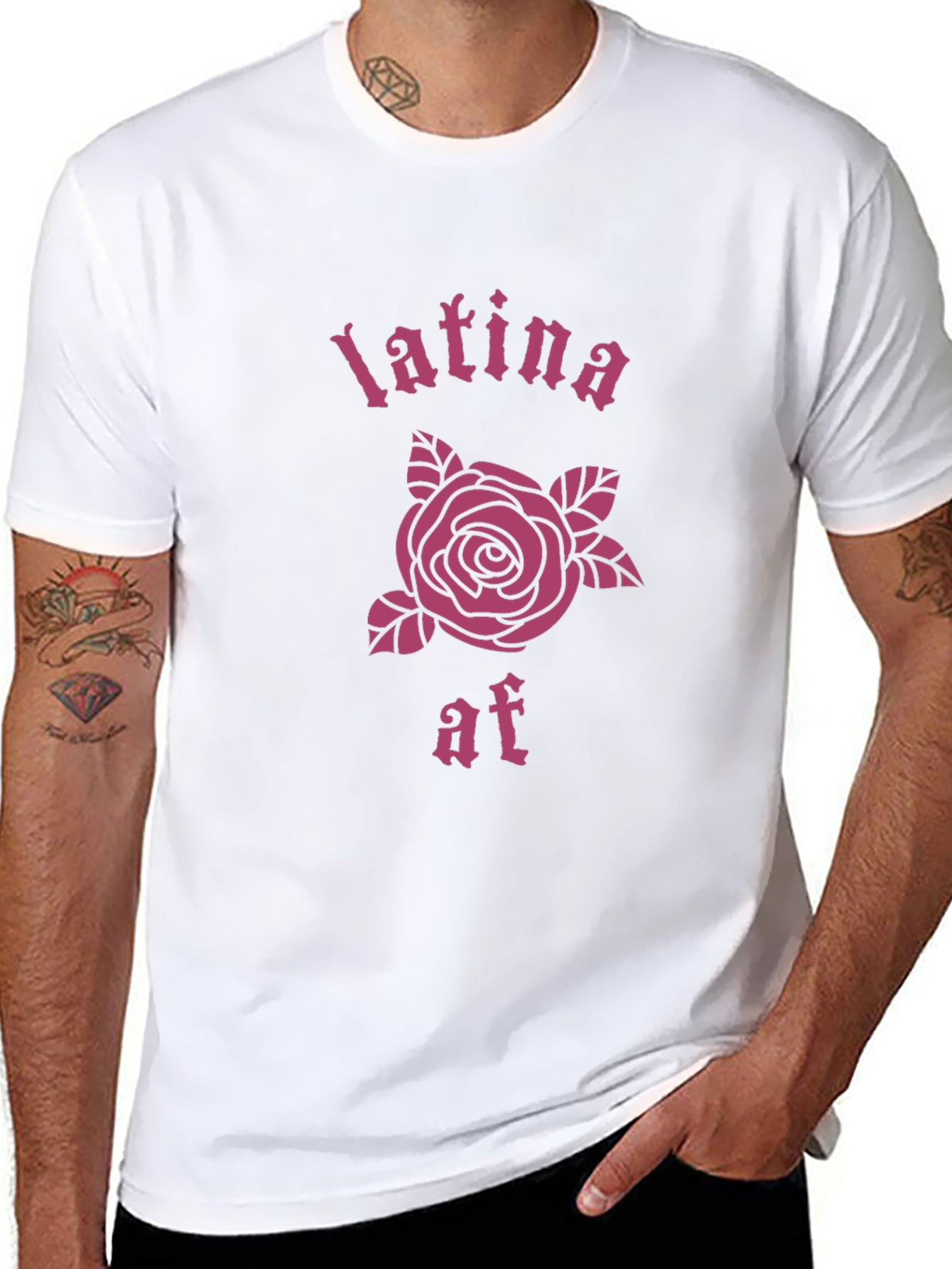 Latina AF Graphic Tee - Trendy Womens T-Shirt