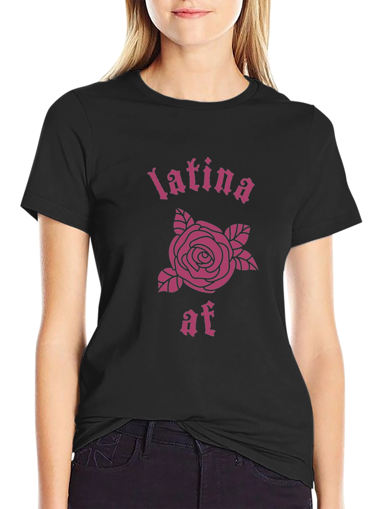 Latina AF Graphic Tee - Trendy Womens T-Shirt