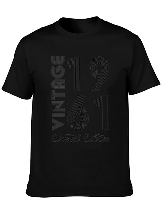 Vintage 1961 Limited Edition Black T-Shirt