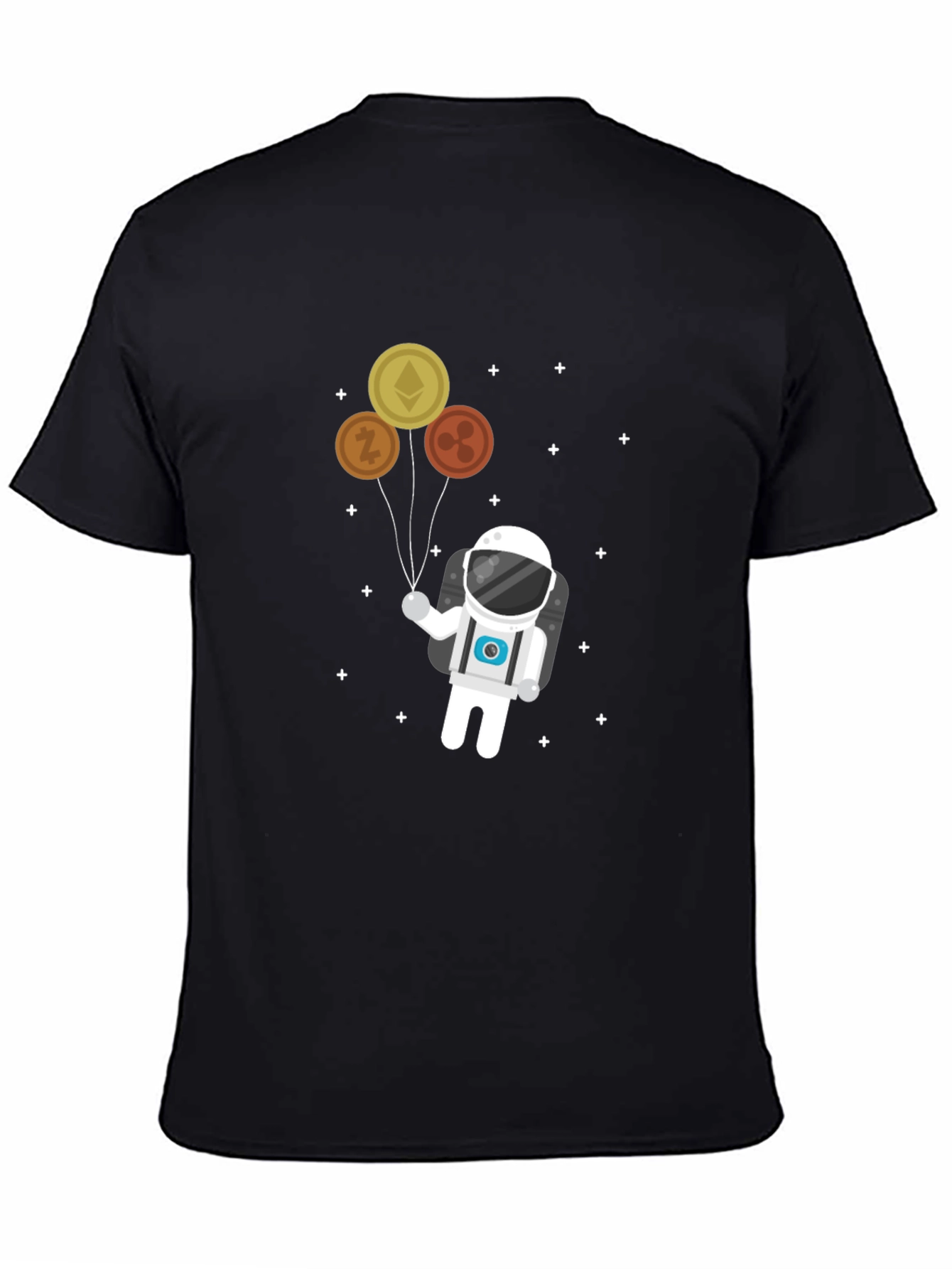 Crypto Astronaut T-Shirt - Fly High With Cryptocurrency!