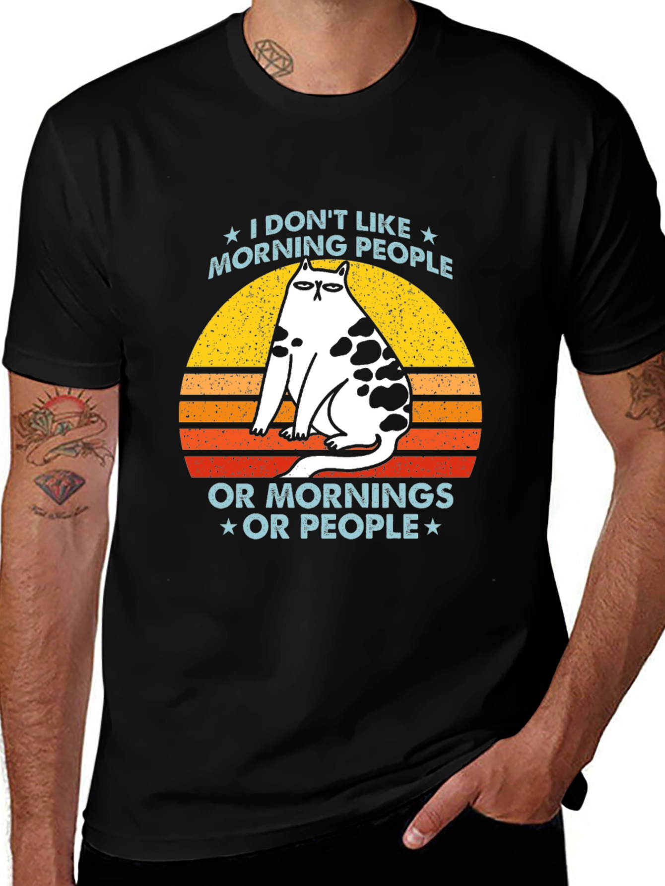 Grumpy Cat Morning Person T-Shirt