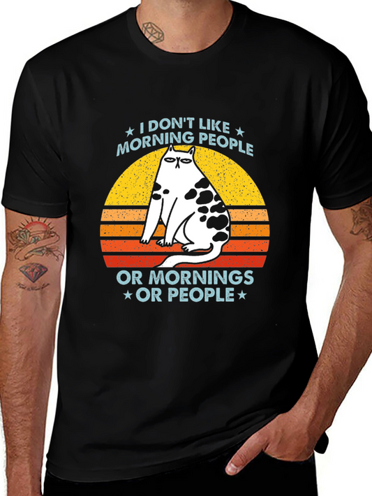 Grumpy Cat Morning Person T-Shirt