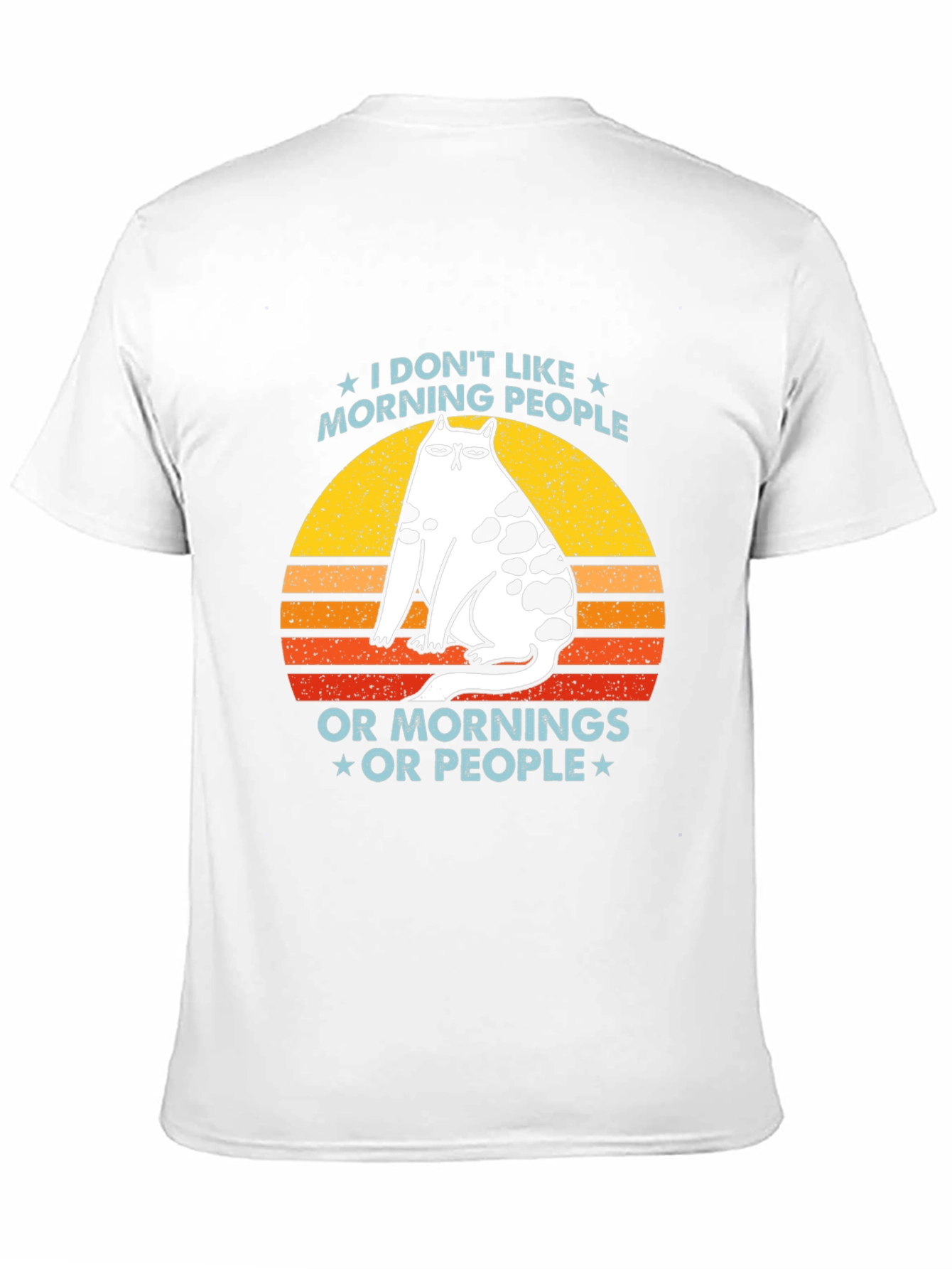 Grumpy Cat Morning Person T-Shirt