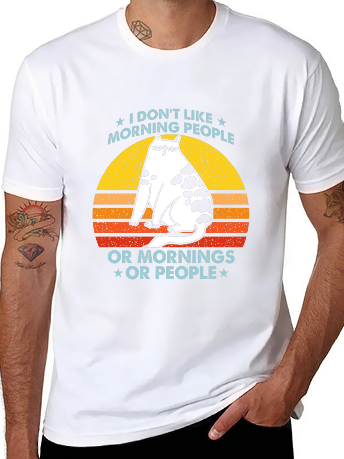 Grumpy Cat Morning Person T-Shirt
