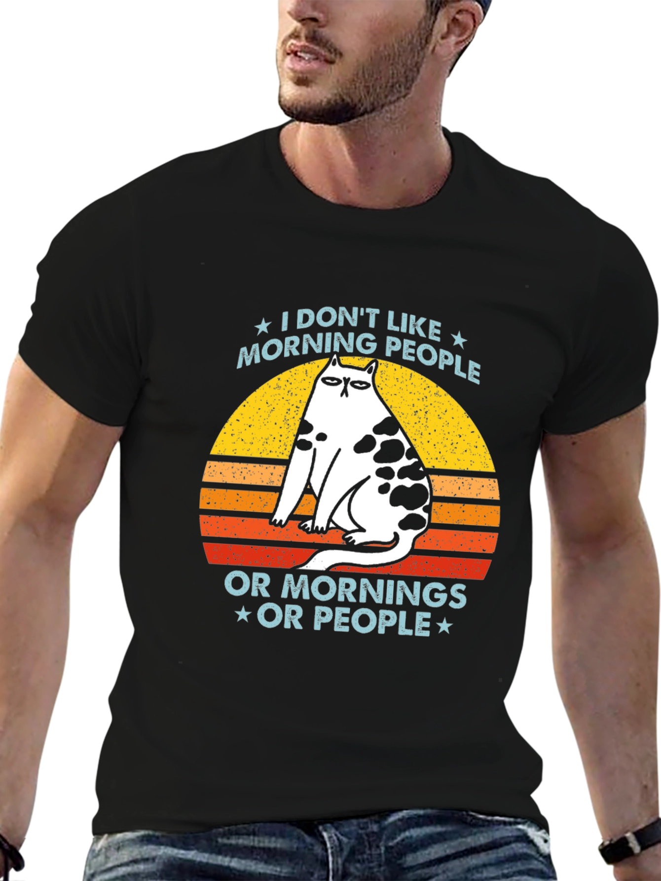 Grumpy Cat Morning Person T-Shirt