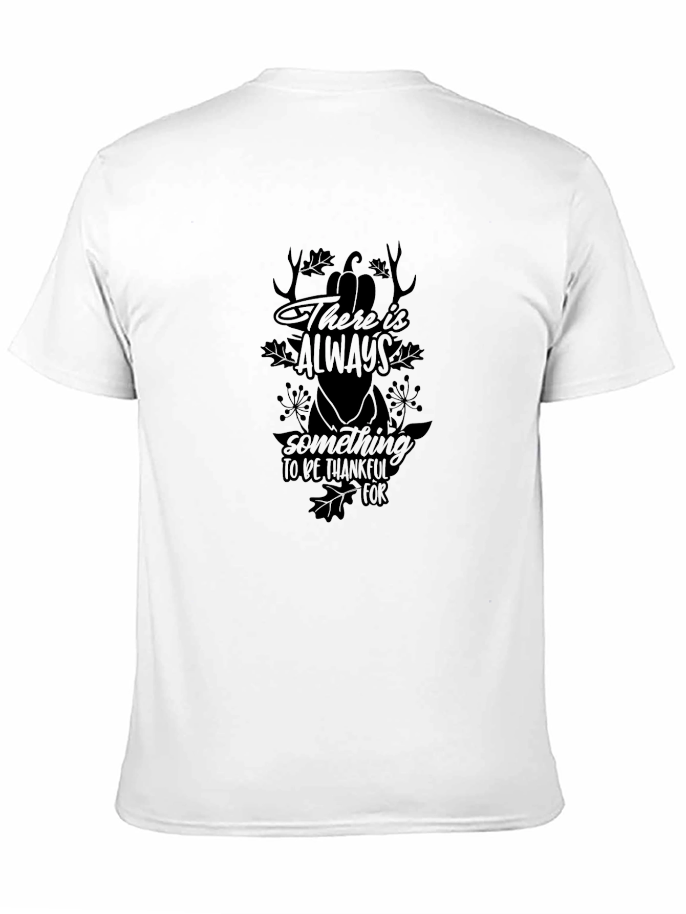 Thanksgiving Graphic Print Tee for Men