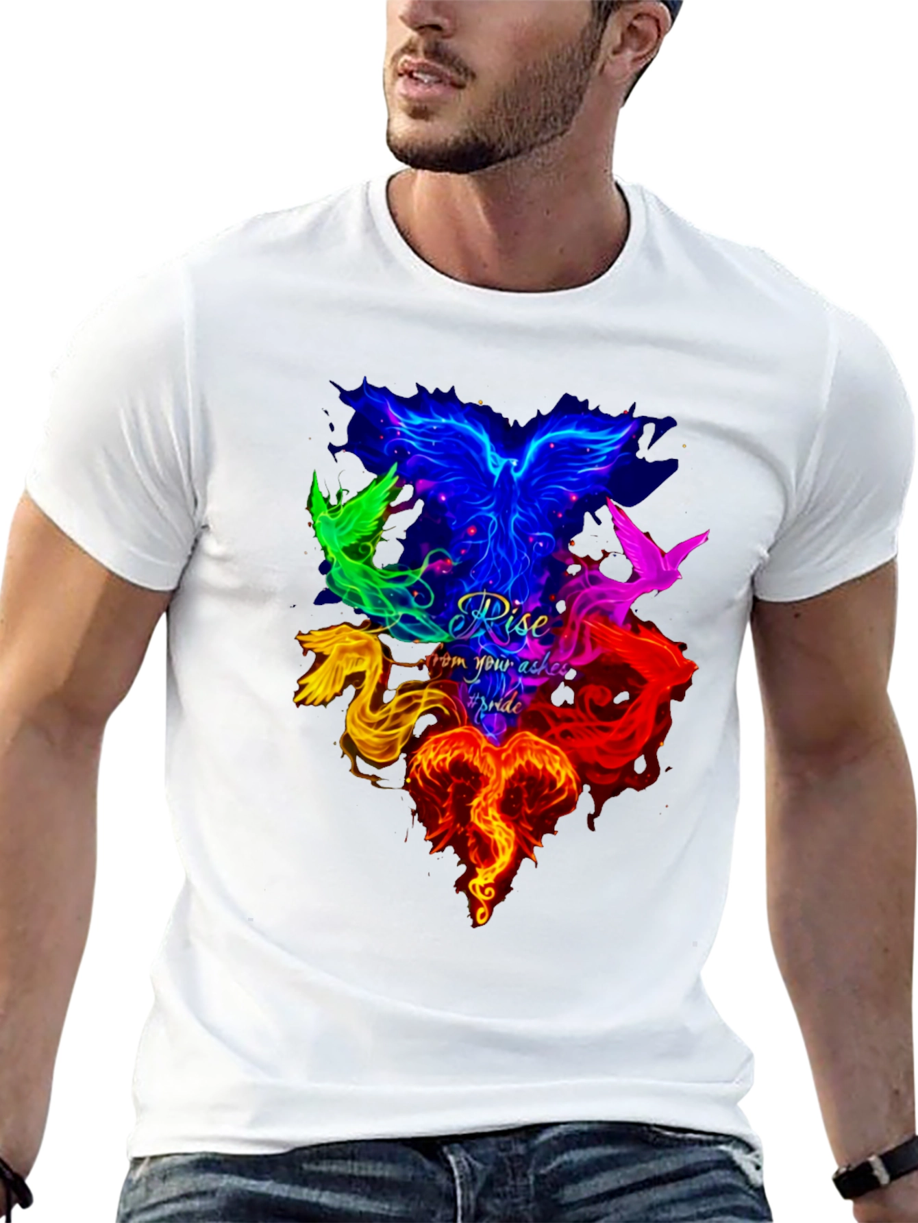 Rise From Your Ashes Pride Graphic Tee