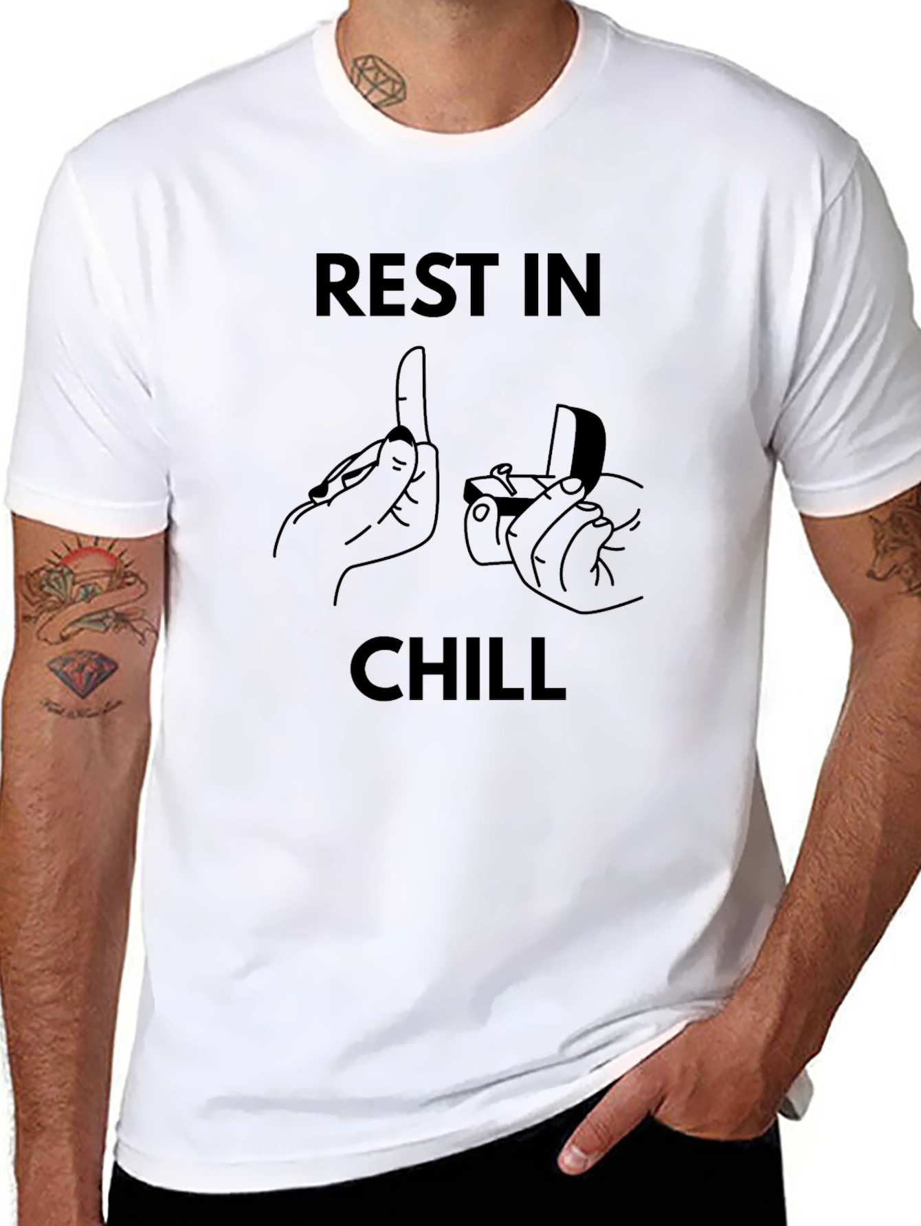 Rest in Chill Graphic T-Shirt