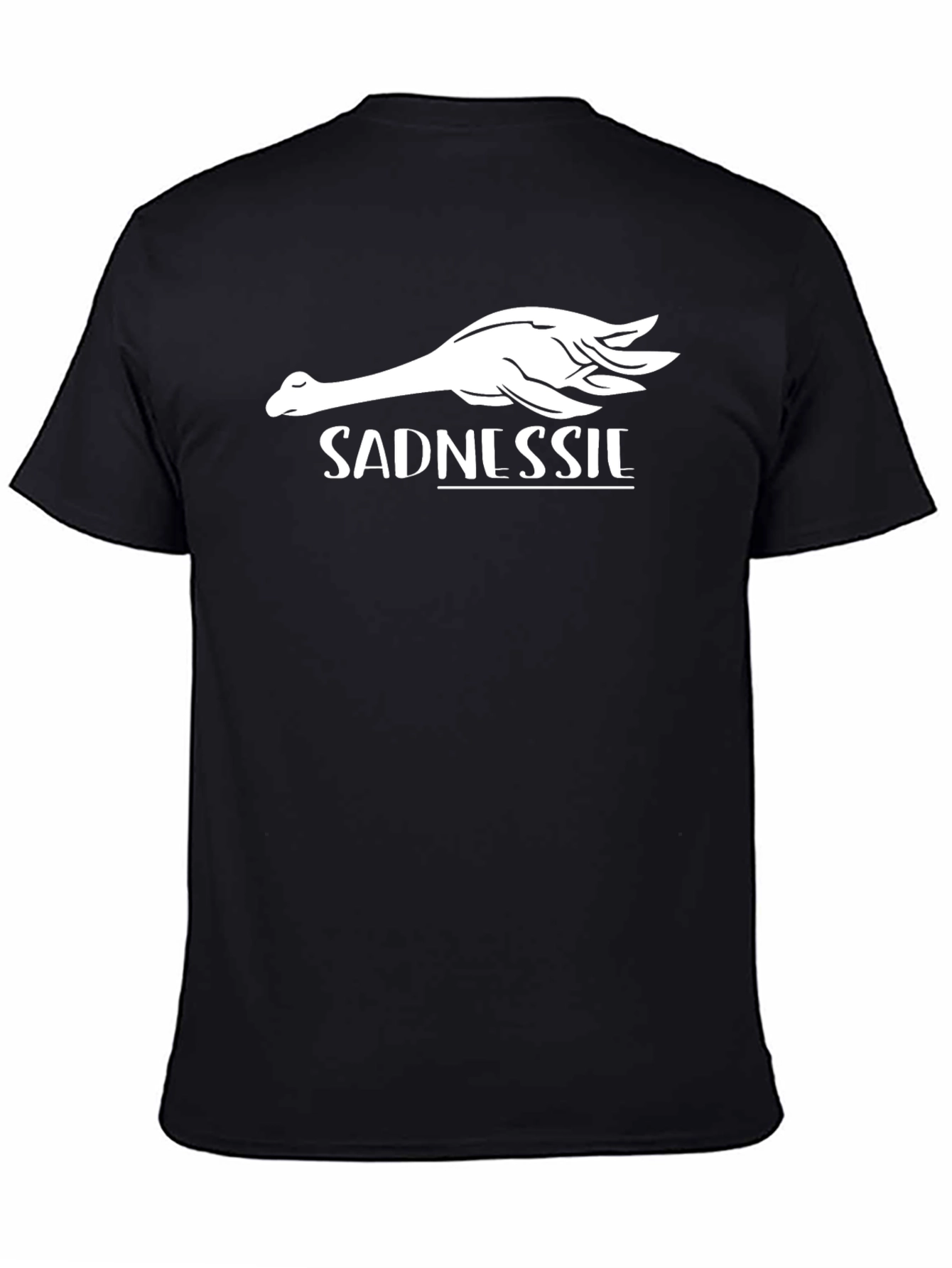 Sadnessie T-Shirt Funny Loch Ness Monster Tee