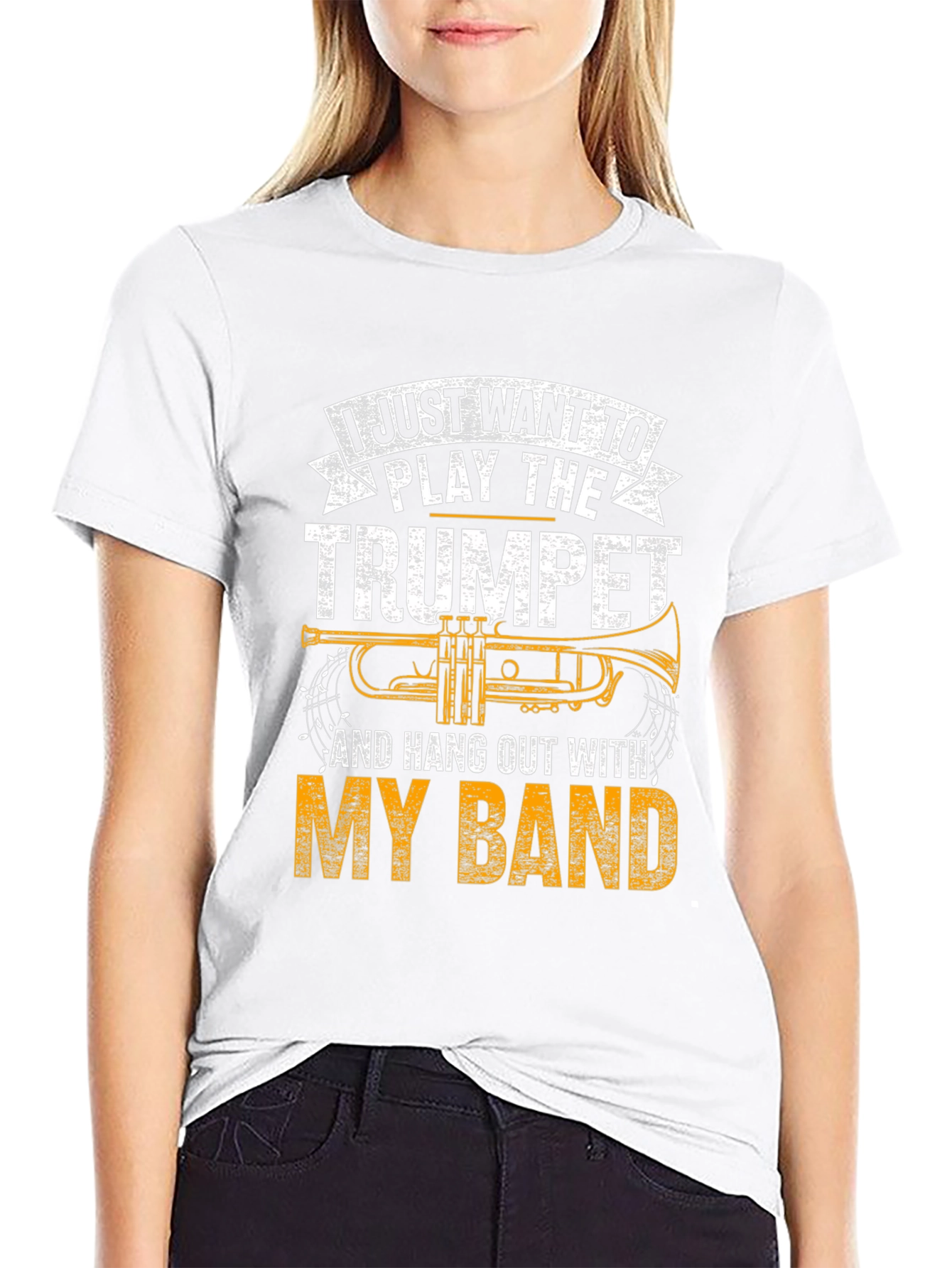 Trumpet Player T-Shirt - Band Musician Tee
