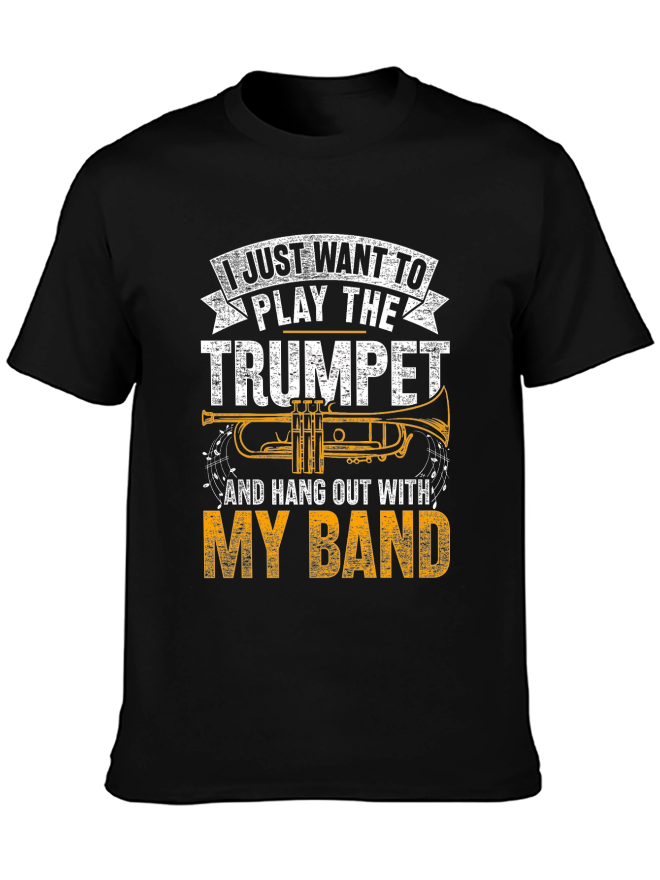 Trumpet Player T-Shirt - Band Musician Tee
