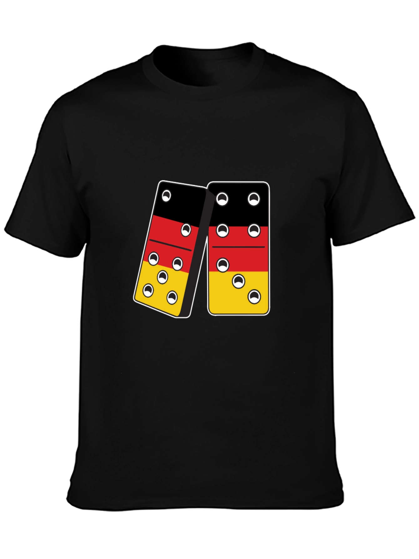 German Flag Dominoes T-Shirt