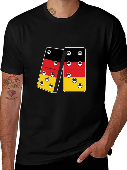 German Flag Dominoes T-Shirt