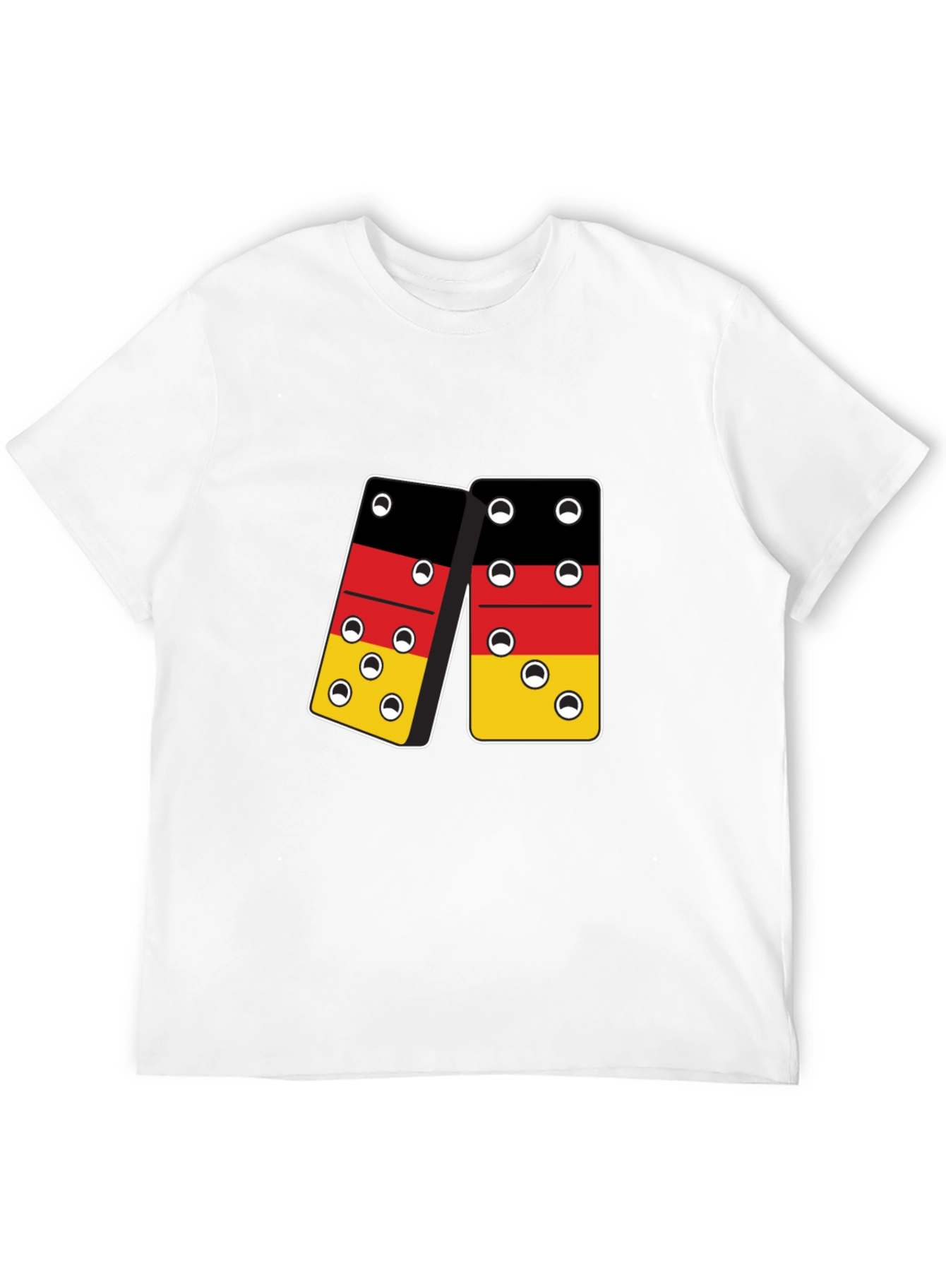 German Flag Dominoes T-Shirt