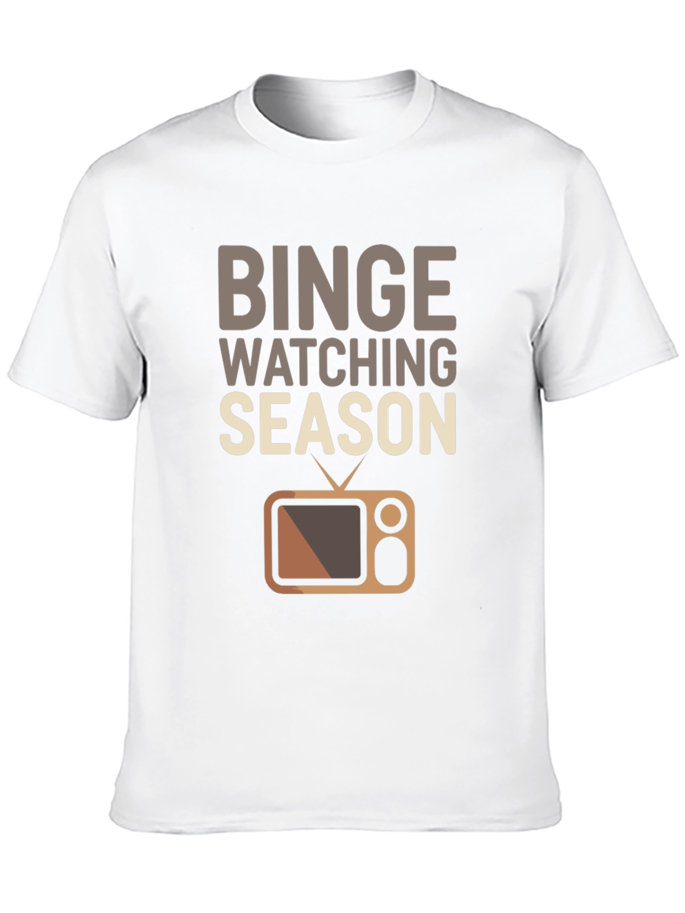 Binge Watching Season T-Shirt - TV Lover Gift