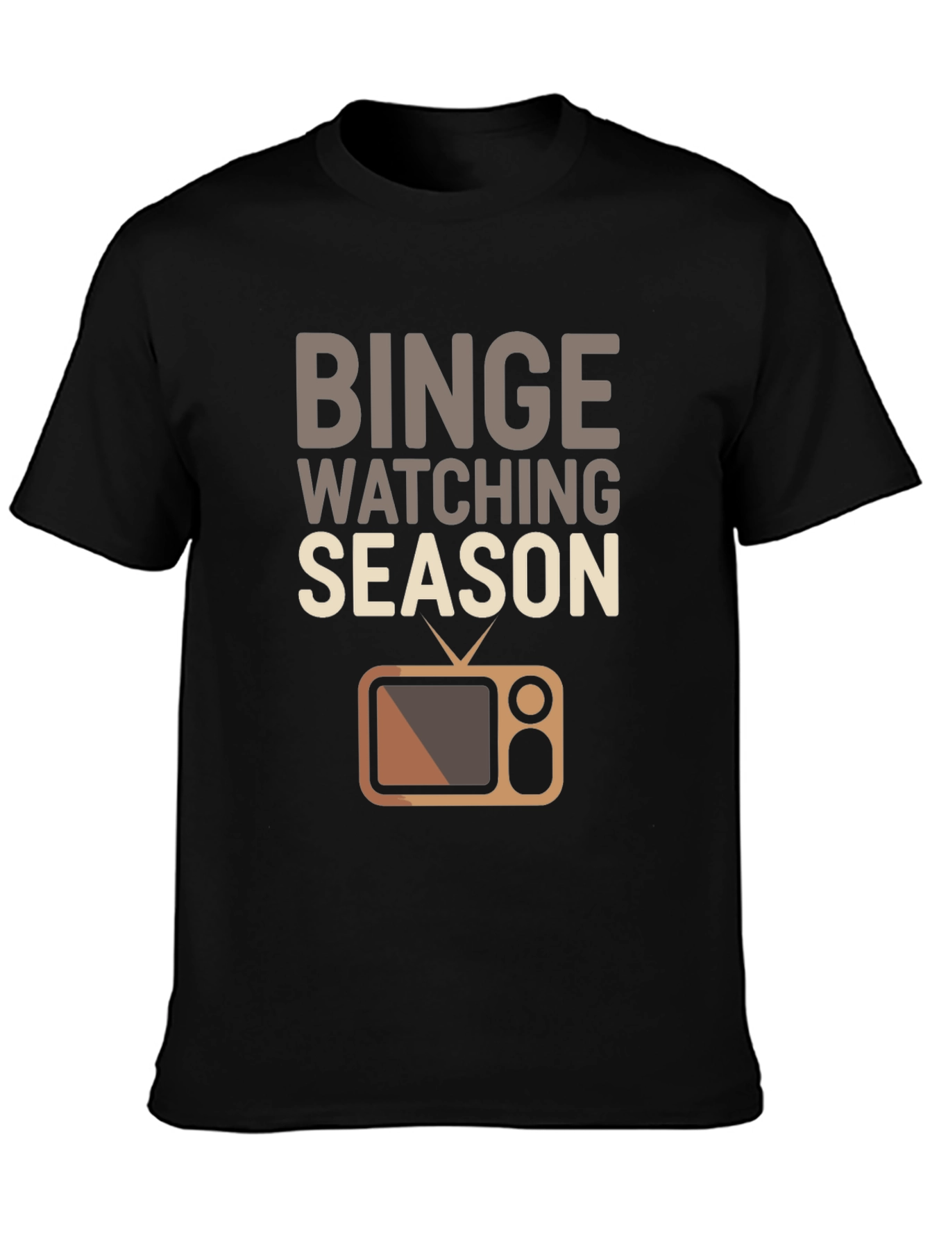 Binge Watching Season T-Shirt - TV Lover Gift