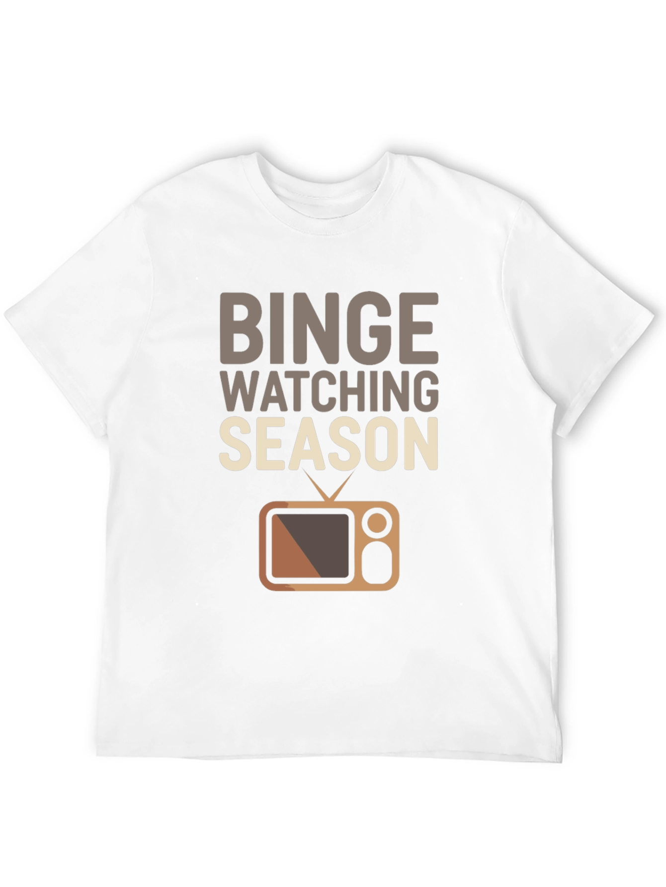 Binge Watching Season T-Shirt - TV Lover Gift