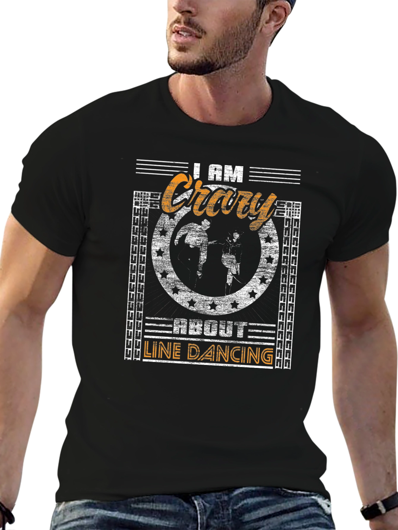 I Am Crazy About Line Dancing T-Shirt
