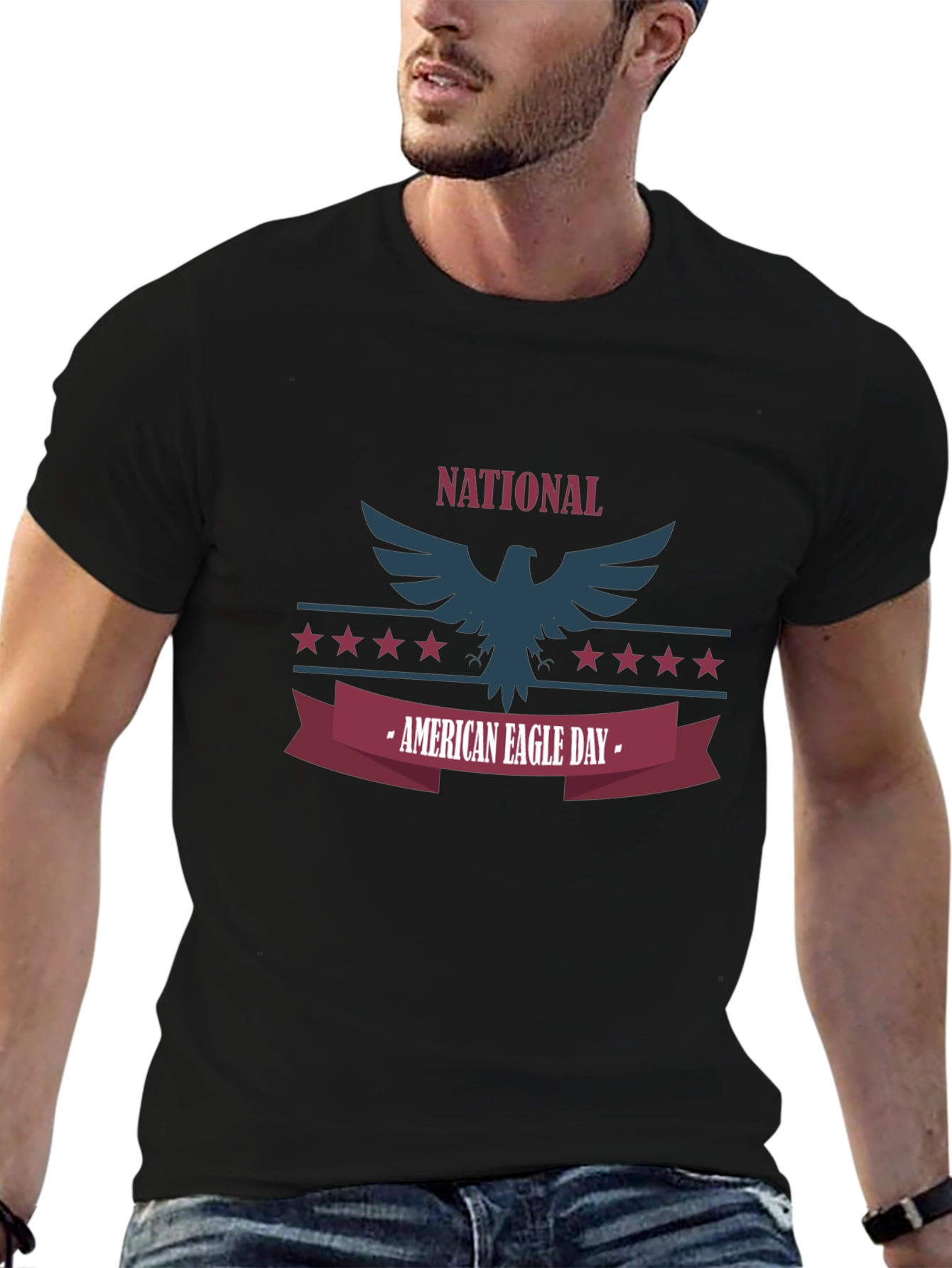 National American Eagle Day T-Shirt