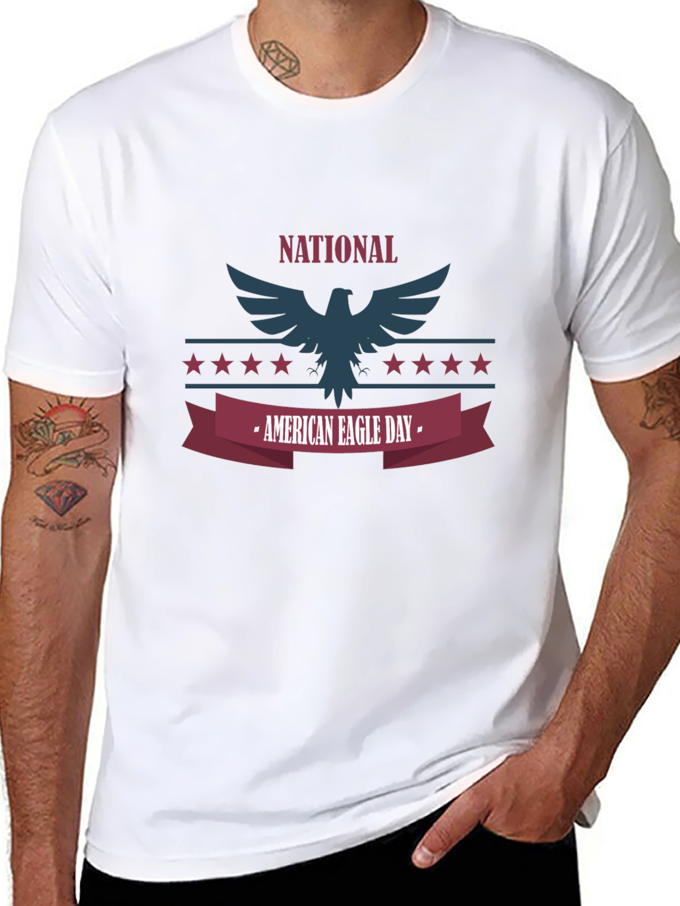 National American Eagle Day T-Shirt