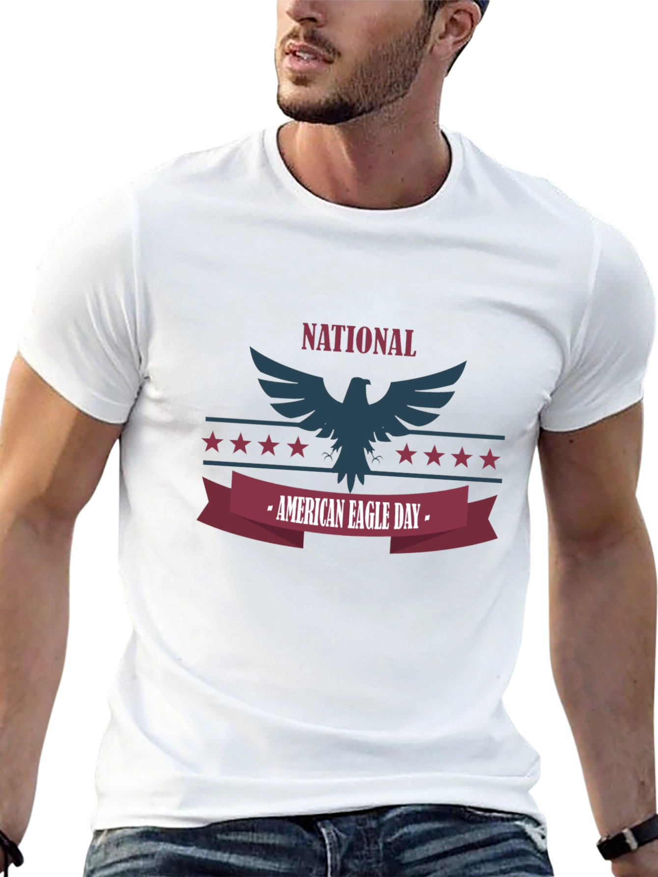 National American Eagle Day T-Shirt