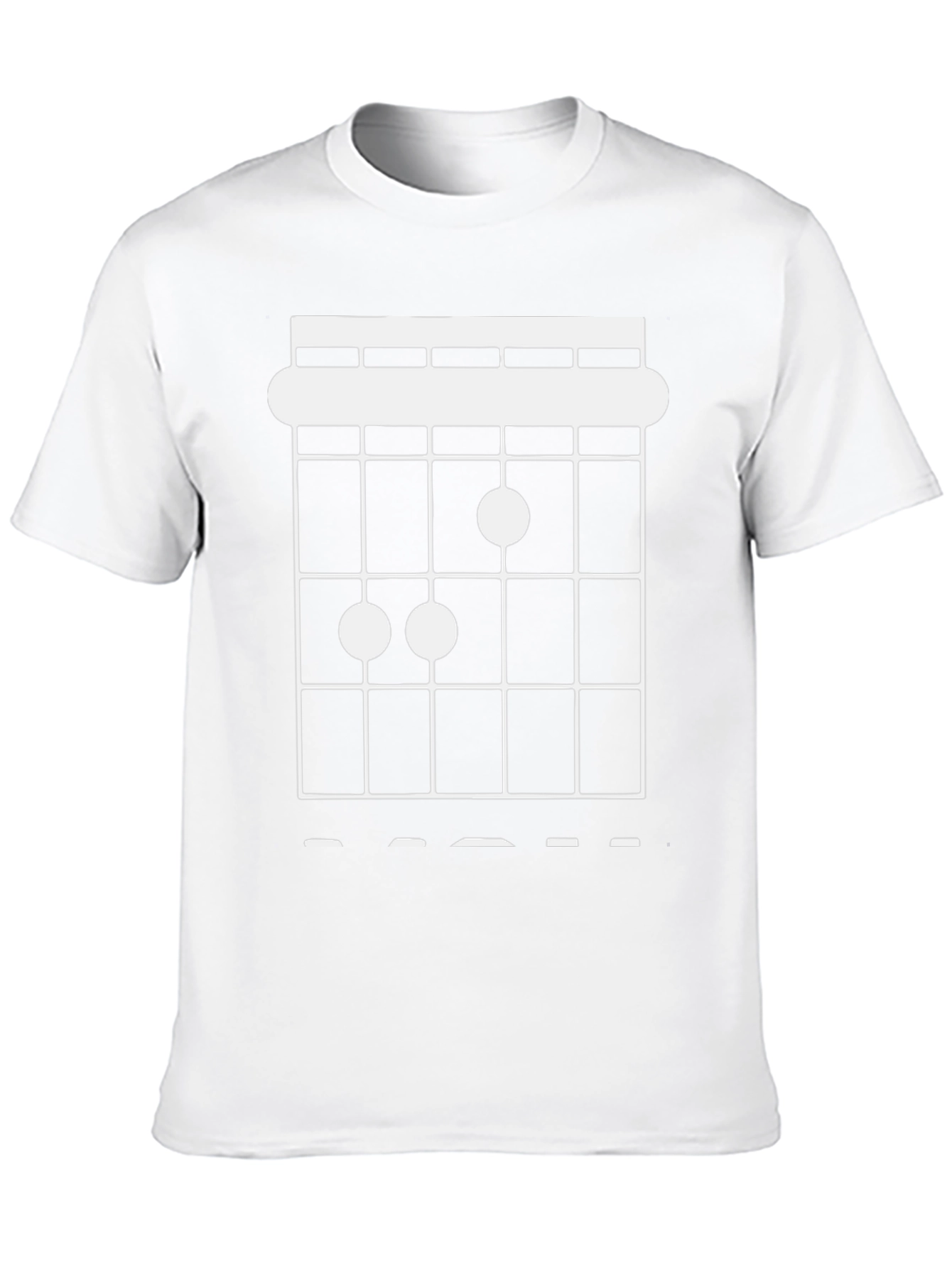 Guitar Chord T-Shirt - Black Tee
