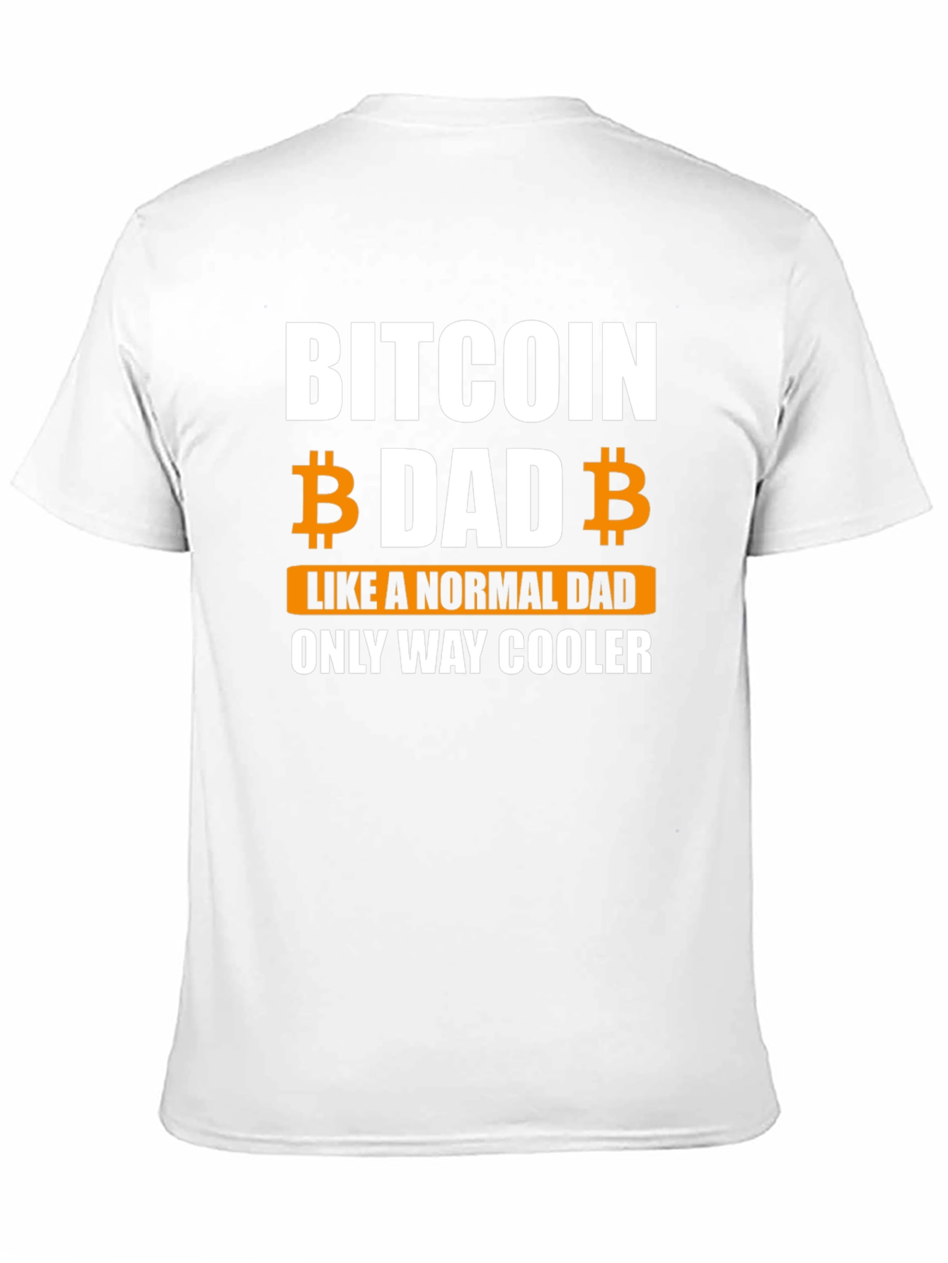 Bitcoin Dad T-Shirt - Funny Crypto Lover Gift