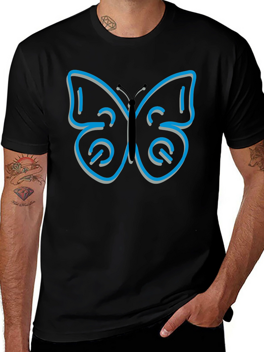 Butterfly Graphic Tee - Trendy Casual Wear