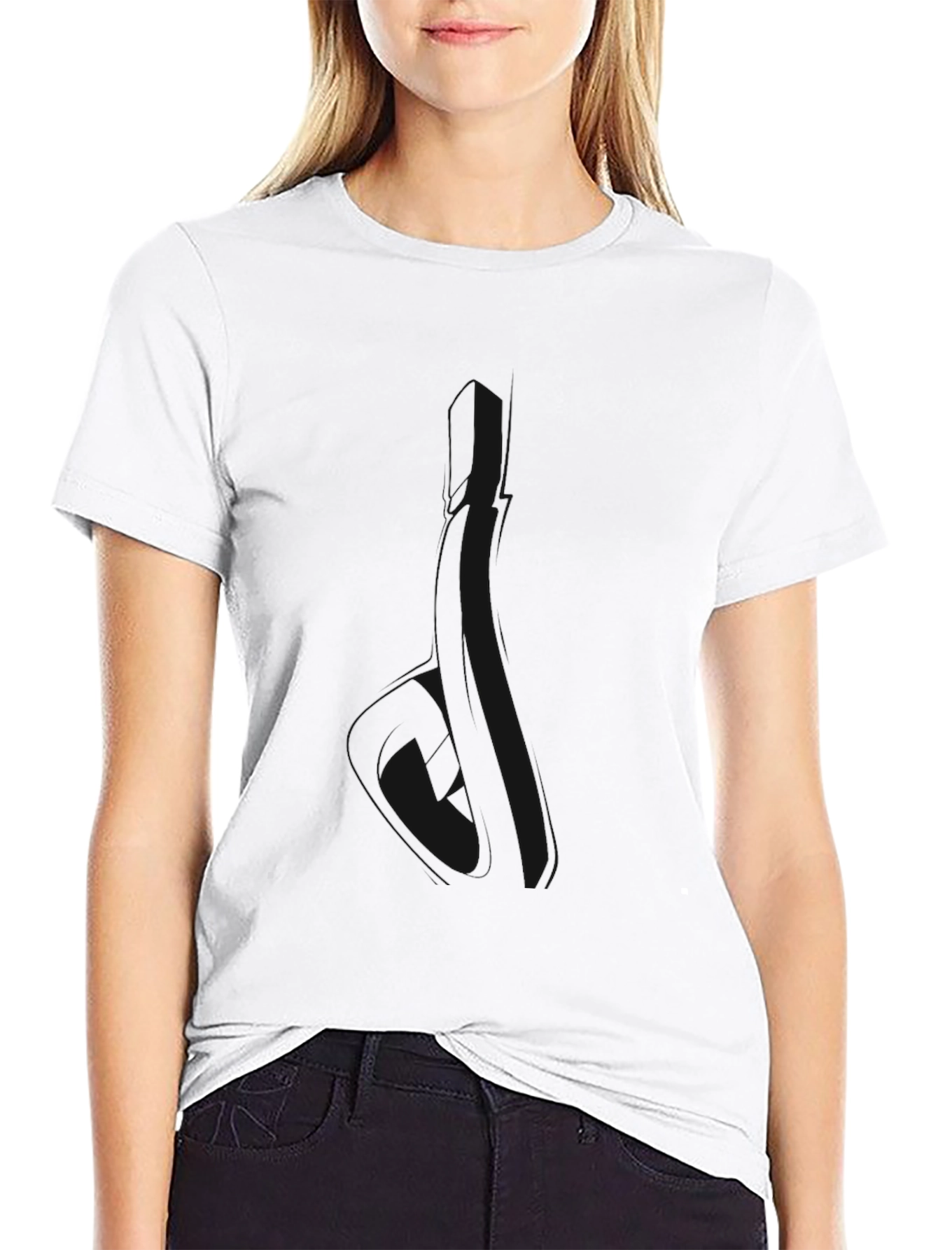 Basic Black Crew Neck T-Shirt - Everyday Comfort