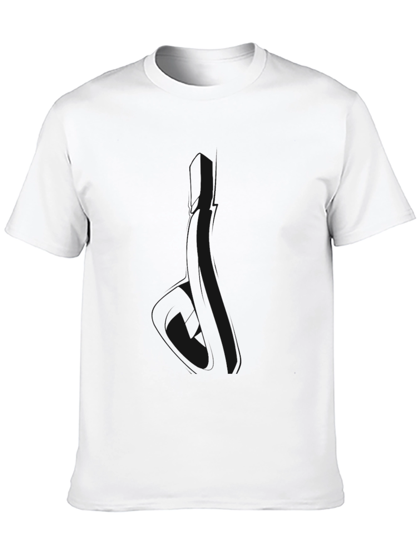 Basic Black Crew Neck T-Shirt - Everyday Comfort
