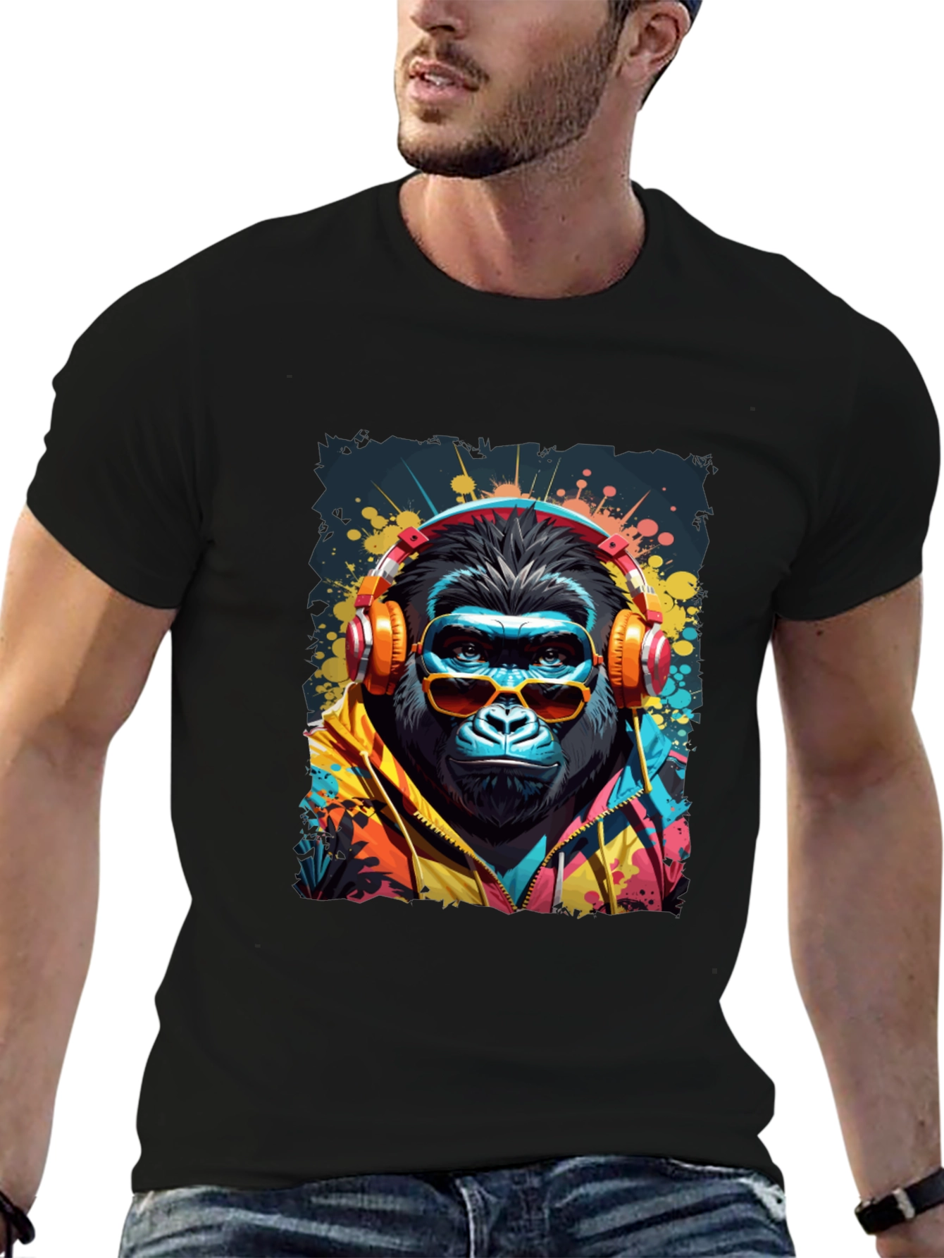 Cool Gorilla Graphic Tee