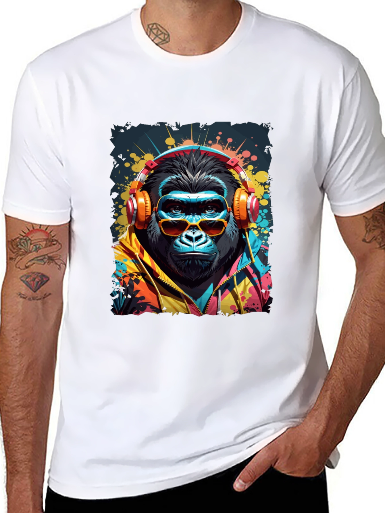 Cool Gorilla Graphic Tee