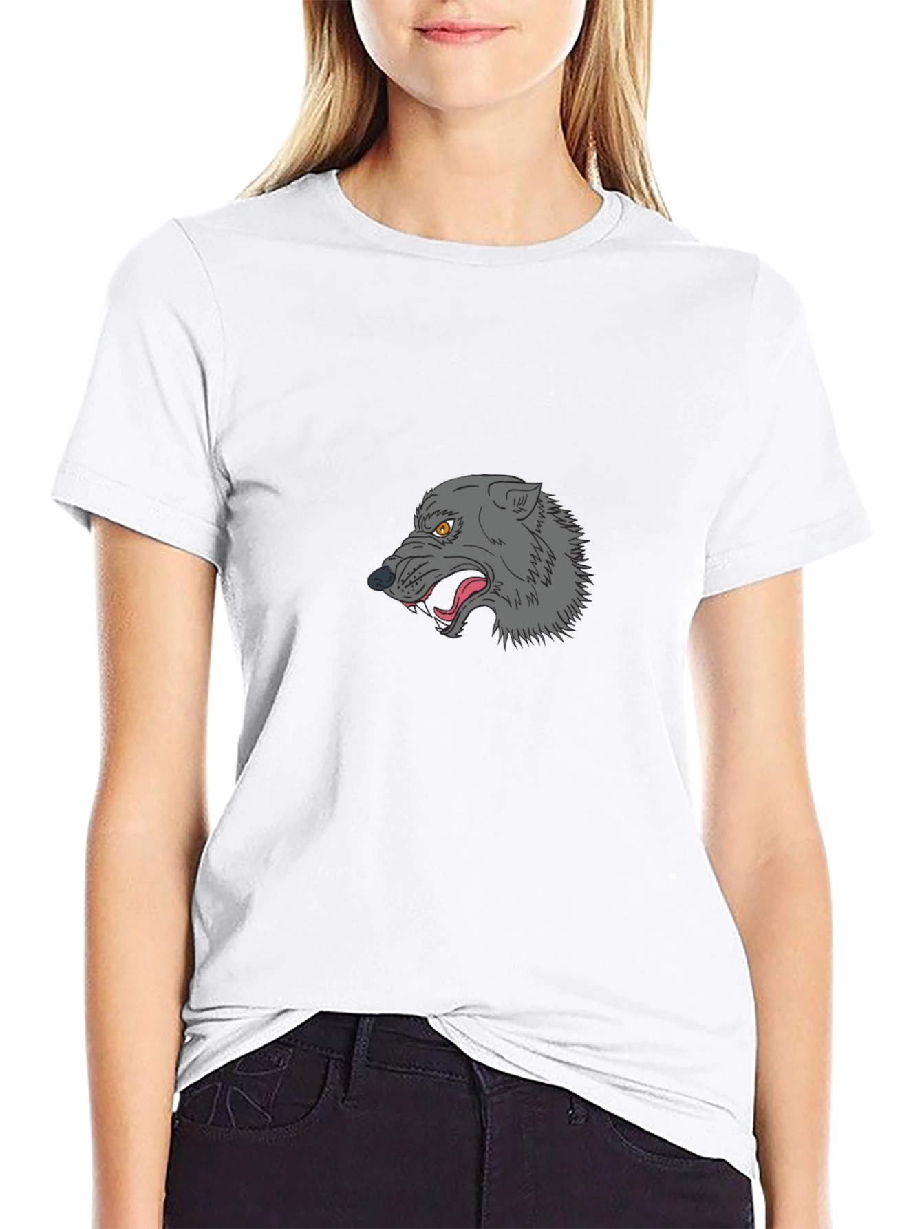 Black Wolf Graphic Tee