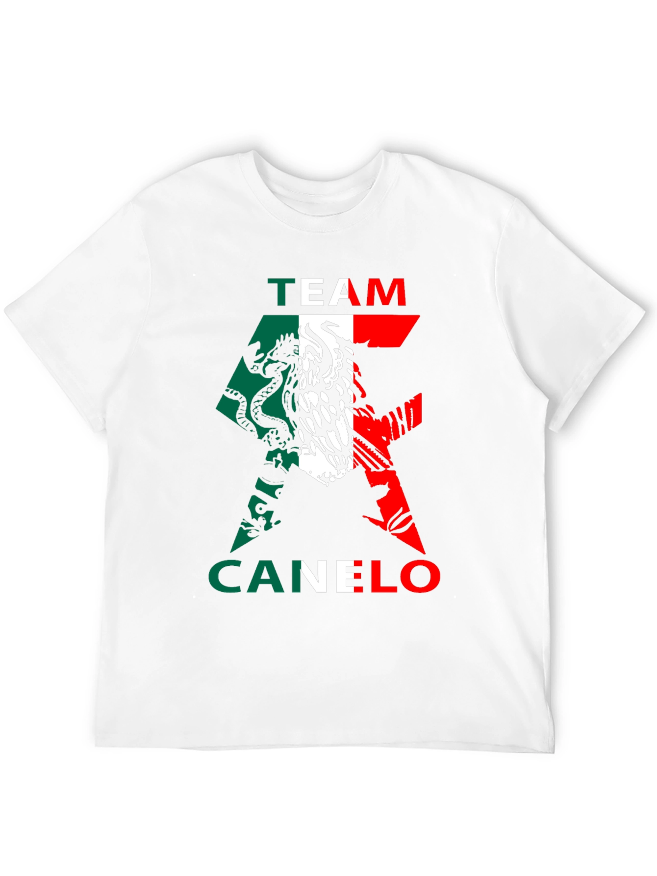 Team Canelo Mexico Flag T-Shirt