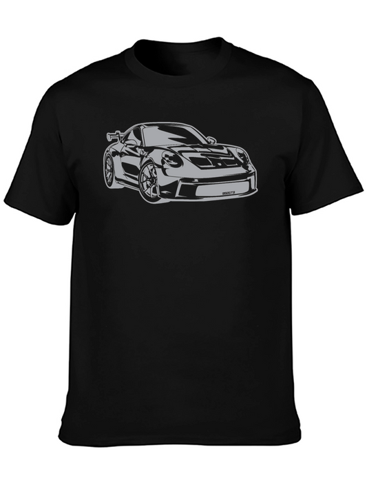 Sleek Car Graphic Tee - Modern Automotive Style