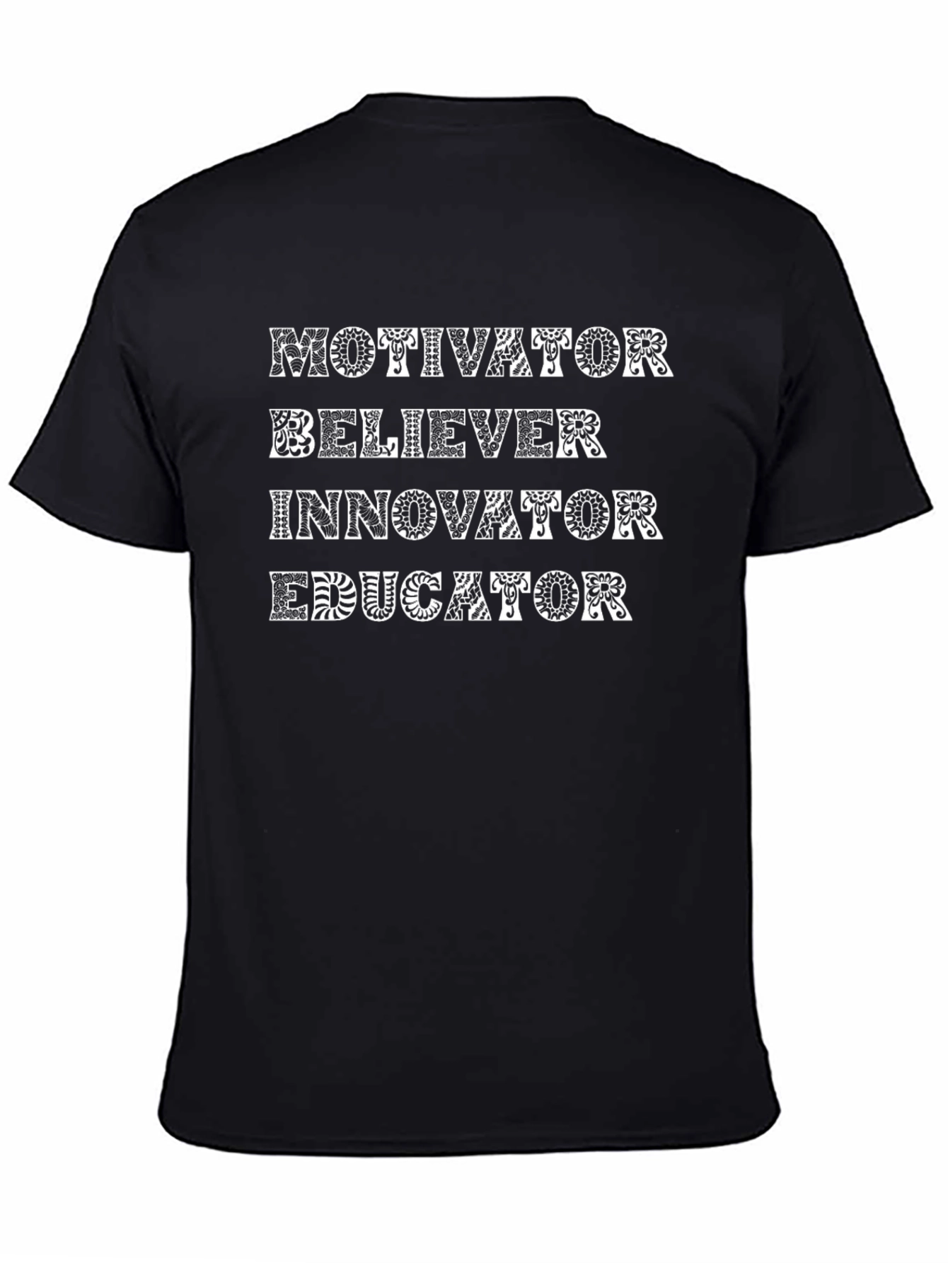 Motivator Educator Graphic T-Shirt