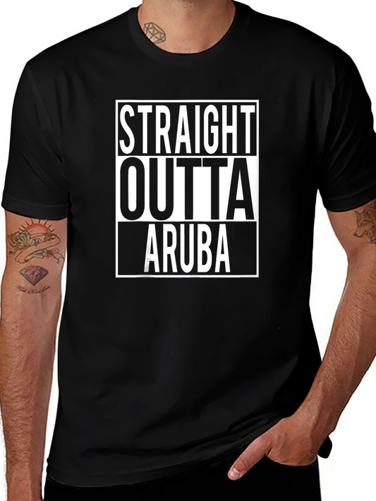 Straight Outta Aruba Graphic T-Shirt