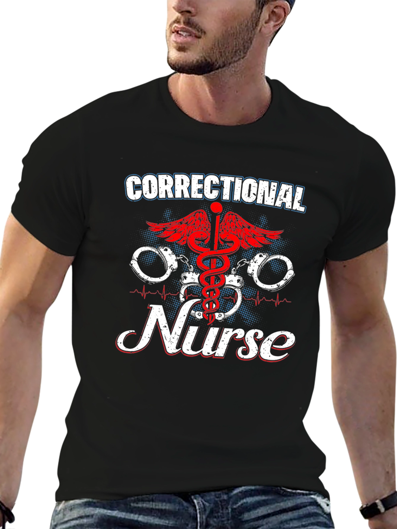 Correctional Nurse Graphic T-Shirt